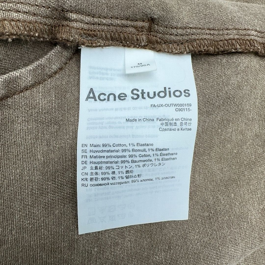 Acne Studios Acne Studios Brown Button Up Jacket Size M Size M / US 6-8 / IT 42-44 - 4 Thumbnail