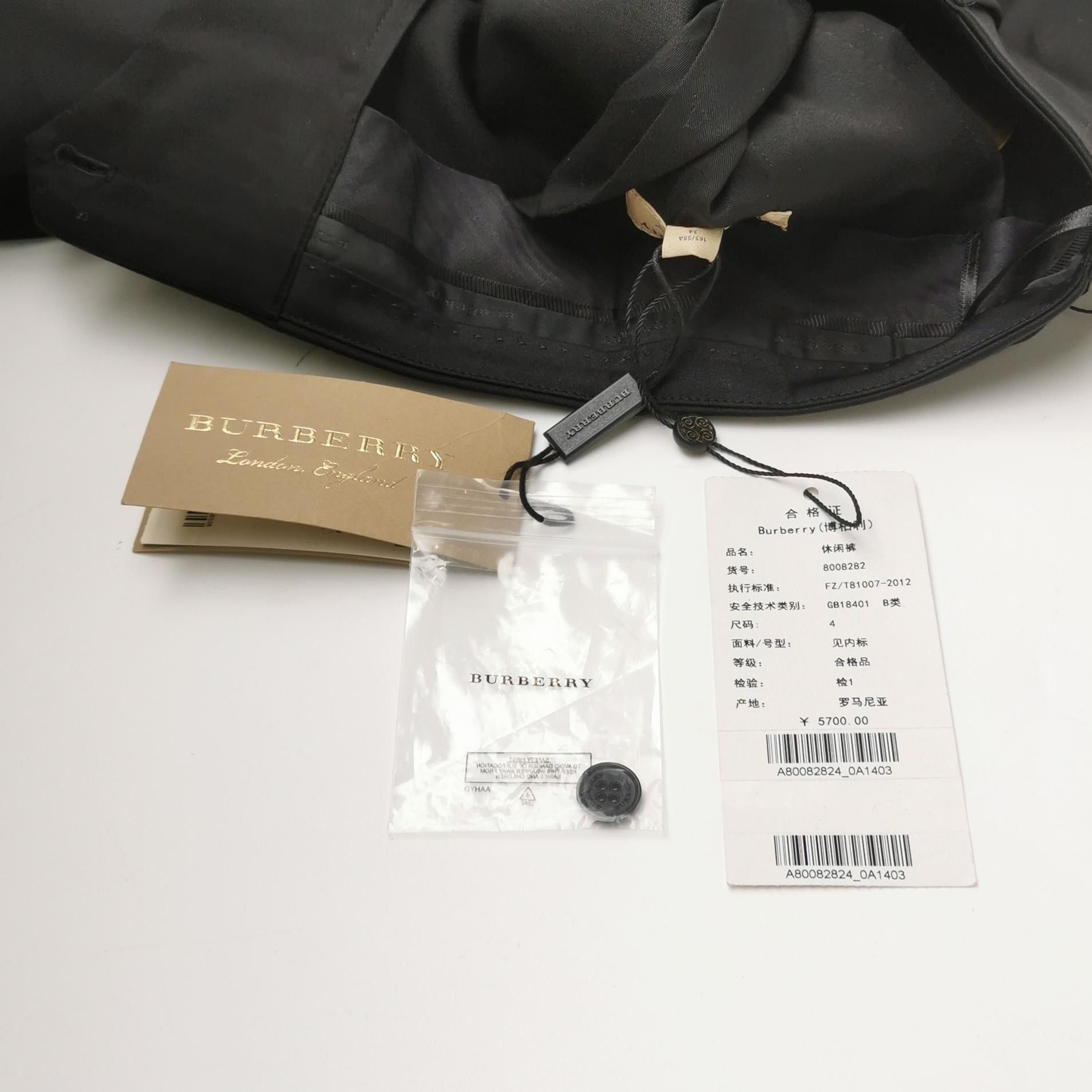 Burberry Burberry Women 2 Pants Size 26" / US 2 / IT 38 - 4 Thumbnail