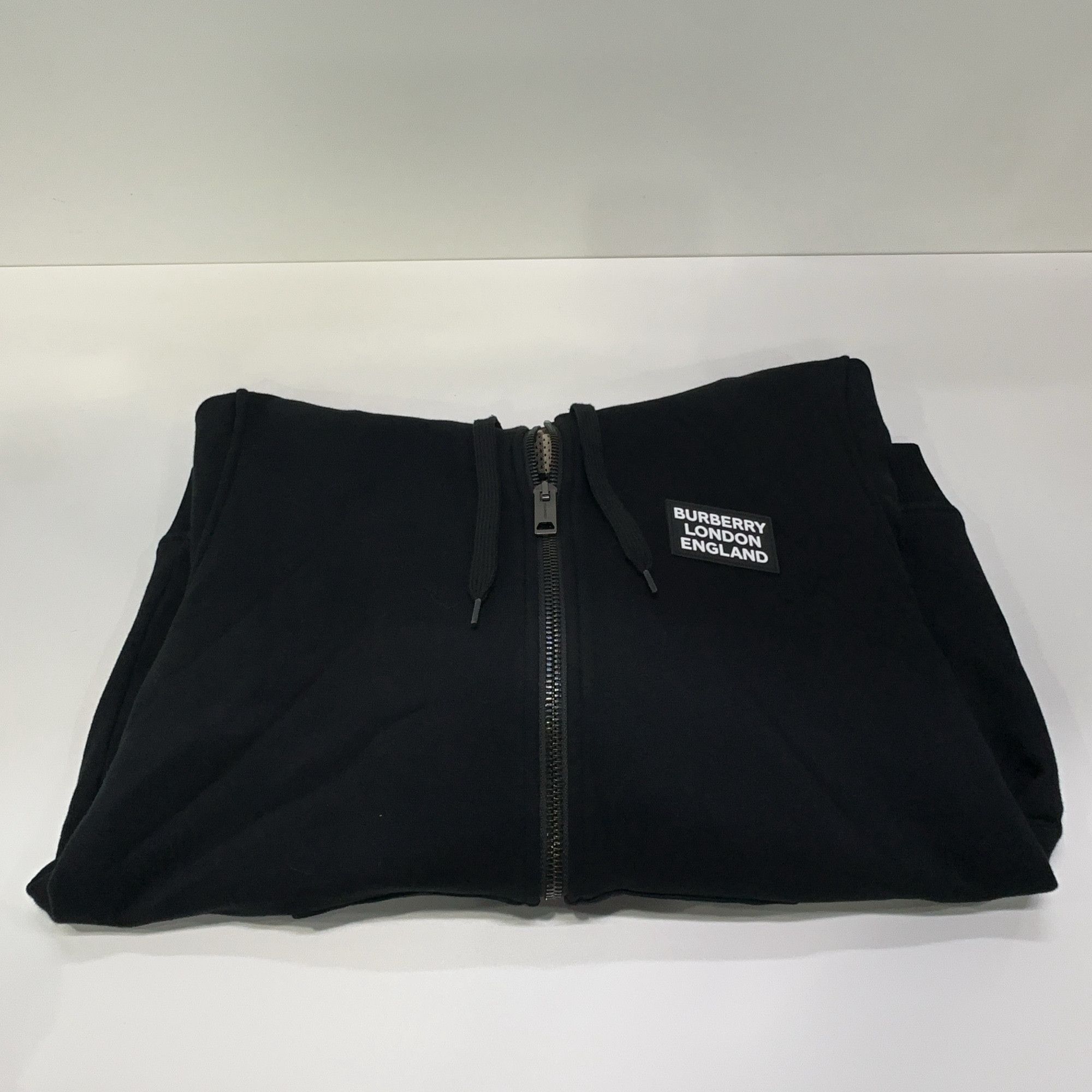Burberry Burberry Logo Patch Check Lined Zip Hoodie Size M Size US M / EU 48-50 / 2 - 9 Thumbnail