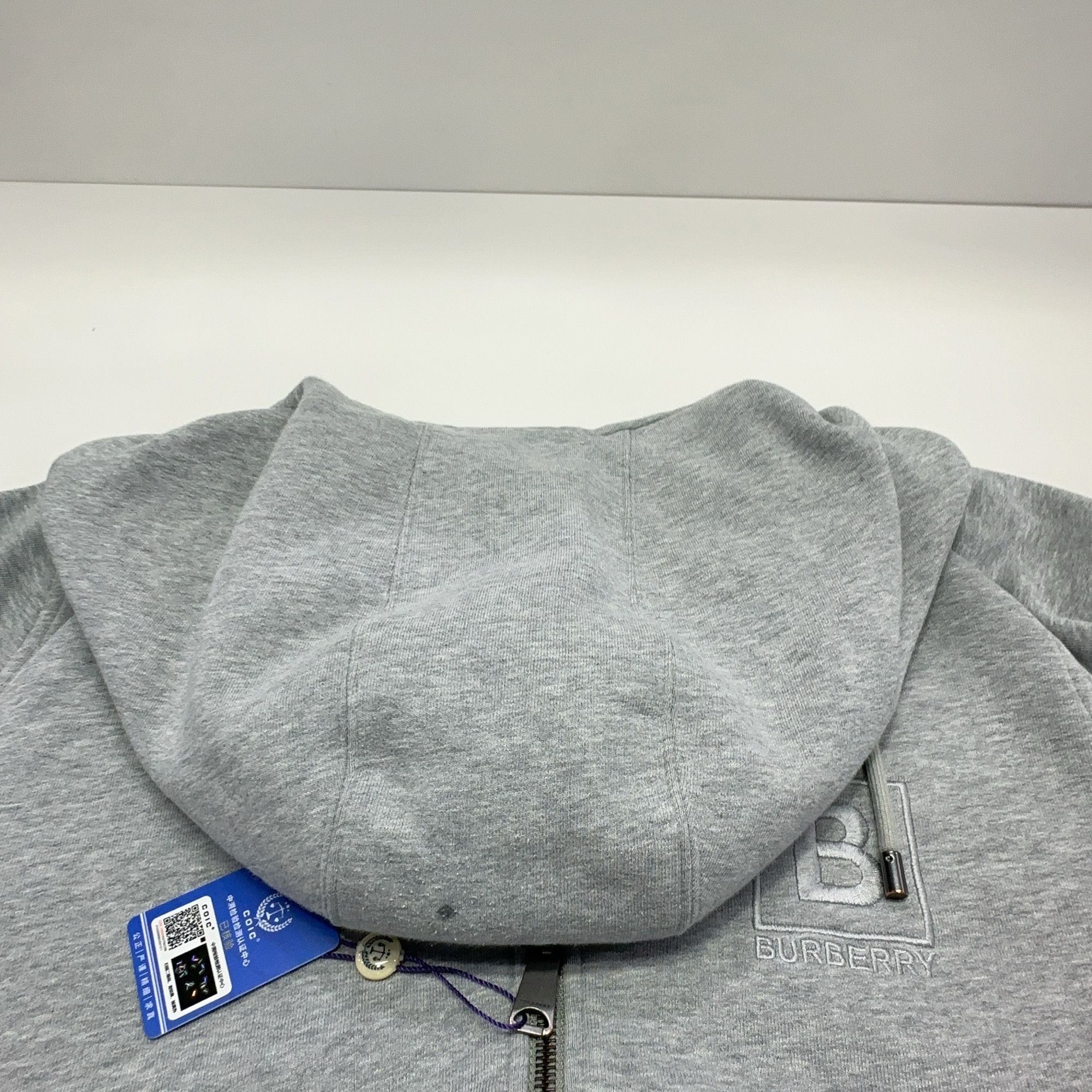 Burberry Burberry Logo Zip Hoodie Size M Size US M / EU 48-50 / 2 - 7 Thumbnail