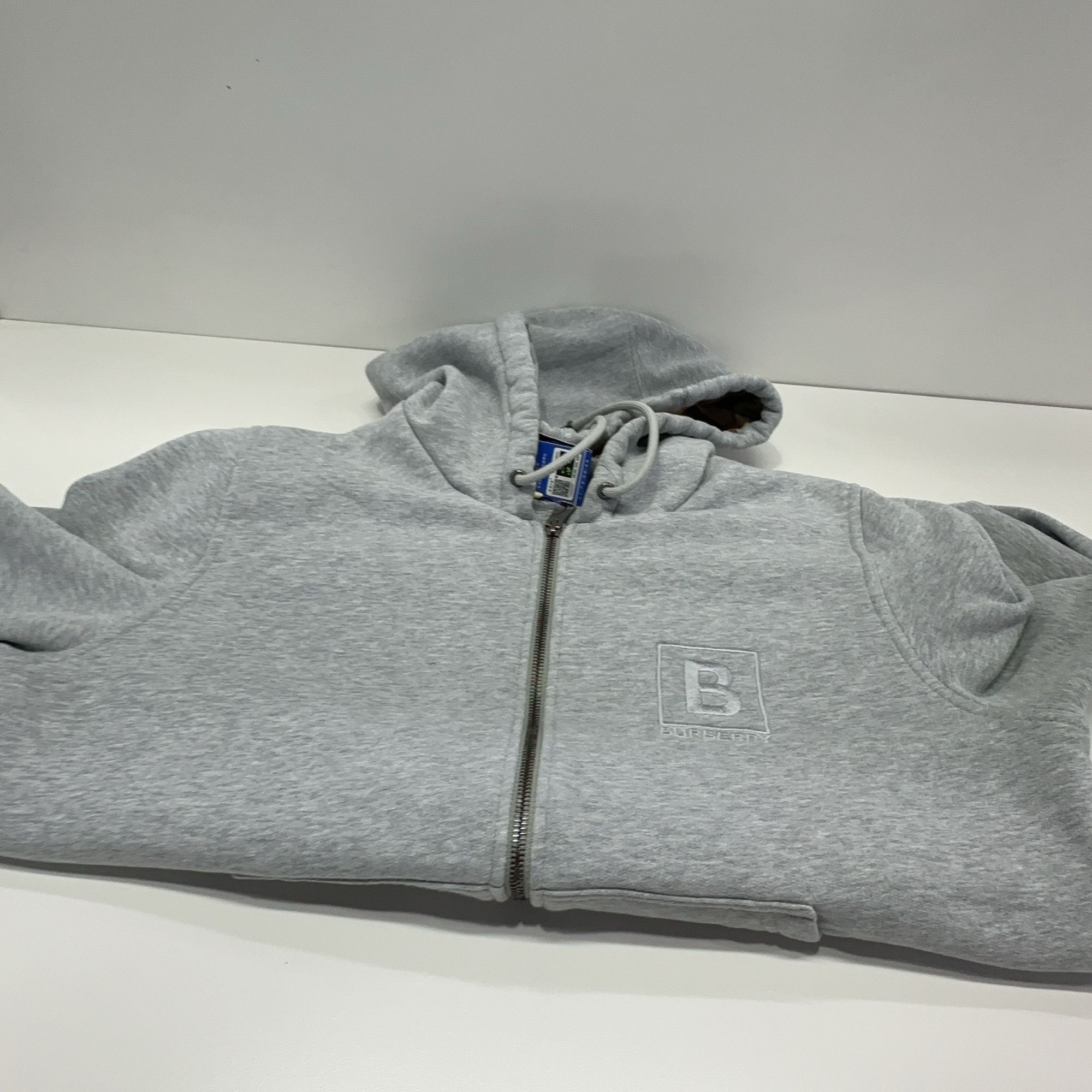 Burberry Burberry Logo Zip Hoodie Size M Size US M / EU 48-50 / 2 - 8 Thumbnail