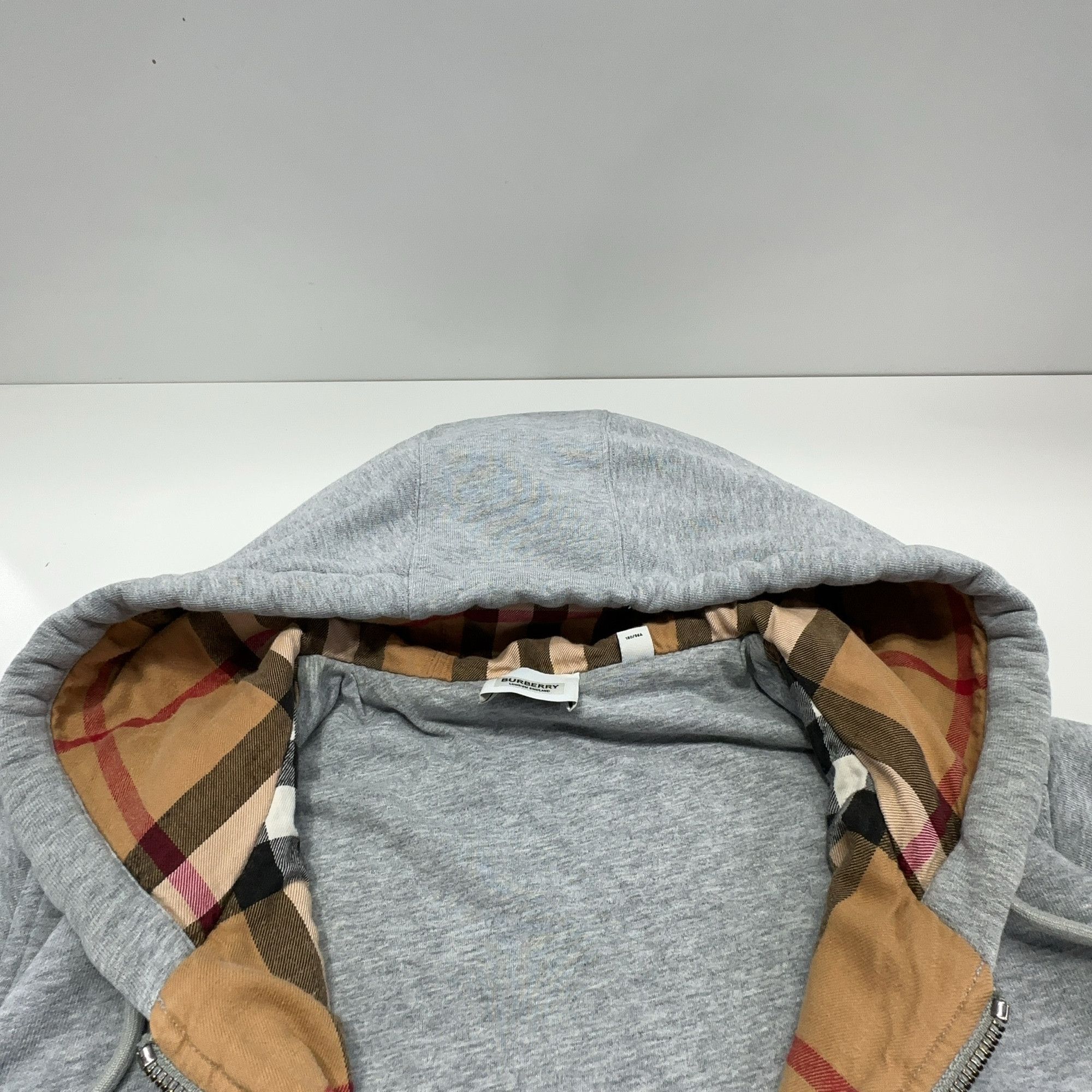 Burberry Burberry Logo Zip Hoodie Size M Size US M / EU 48-50 / 2 - 5 Thumbnail