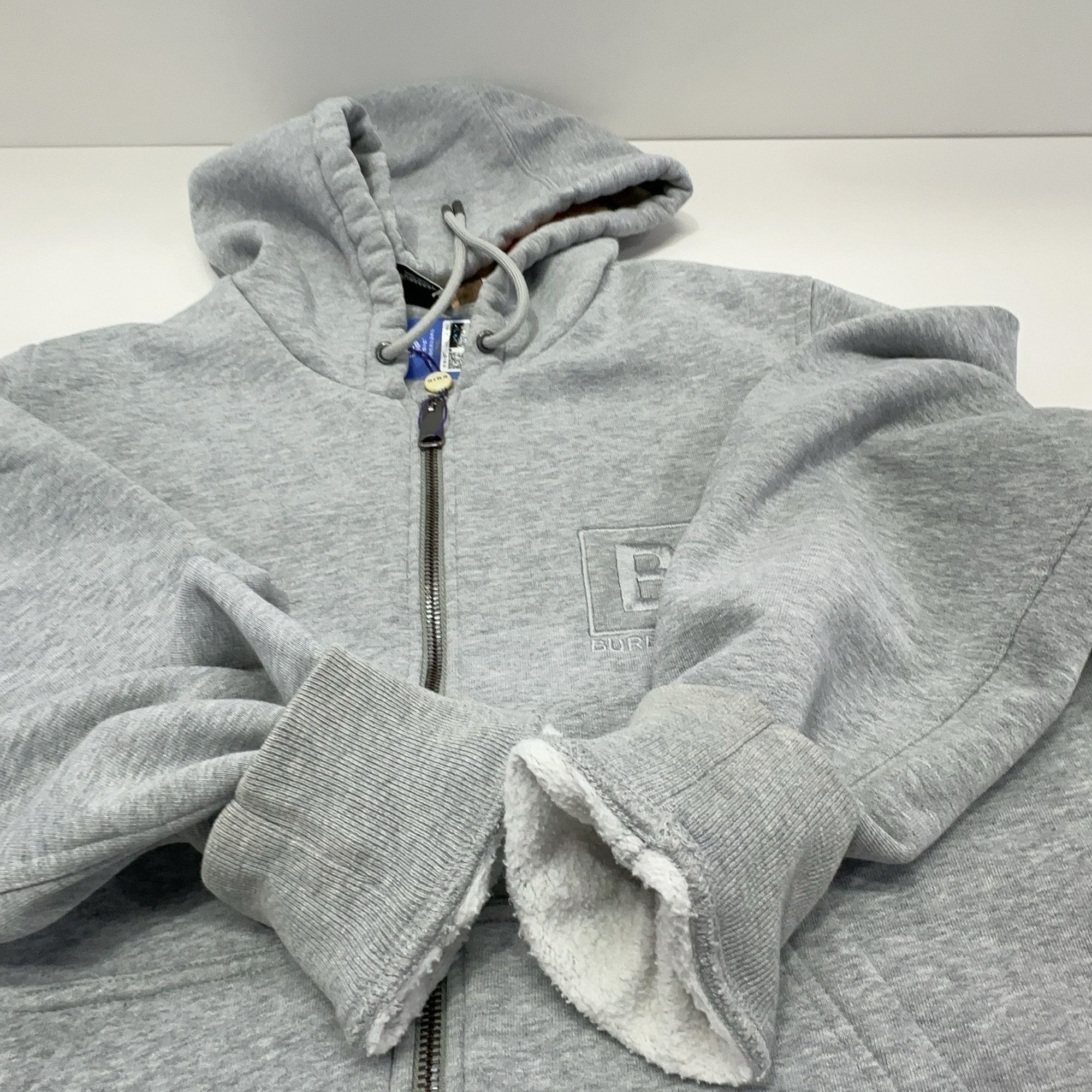 Burberry Burberry Logo Zip Hoodie Size M Size US M / EU 48-50 / 2 - 13 Thumbnail