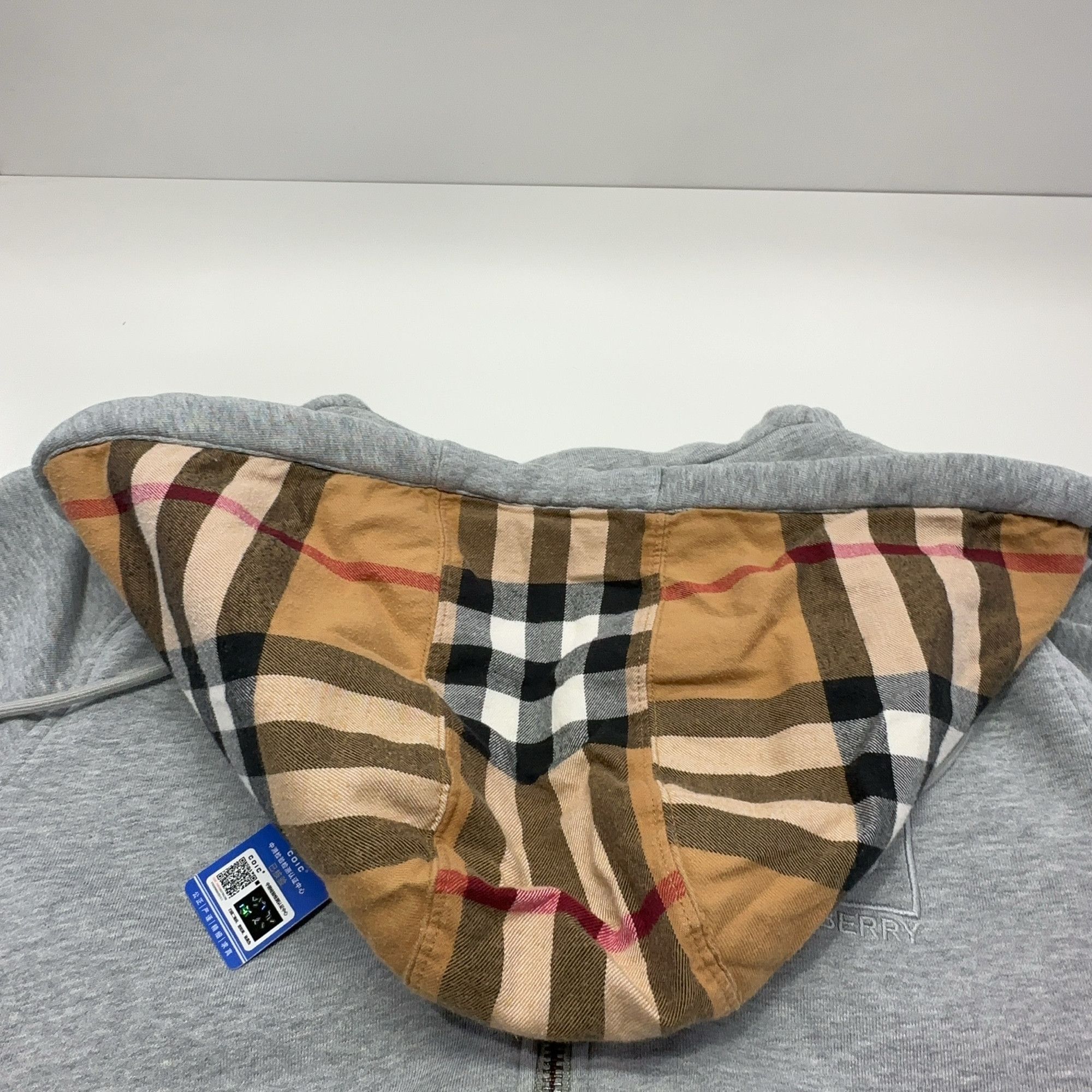 Burberry Burberry Logo Zip Hoodie Size M Size US M / EU 48-50 / 2 - 6 Thumbnail