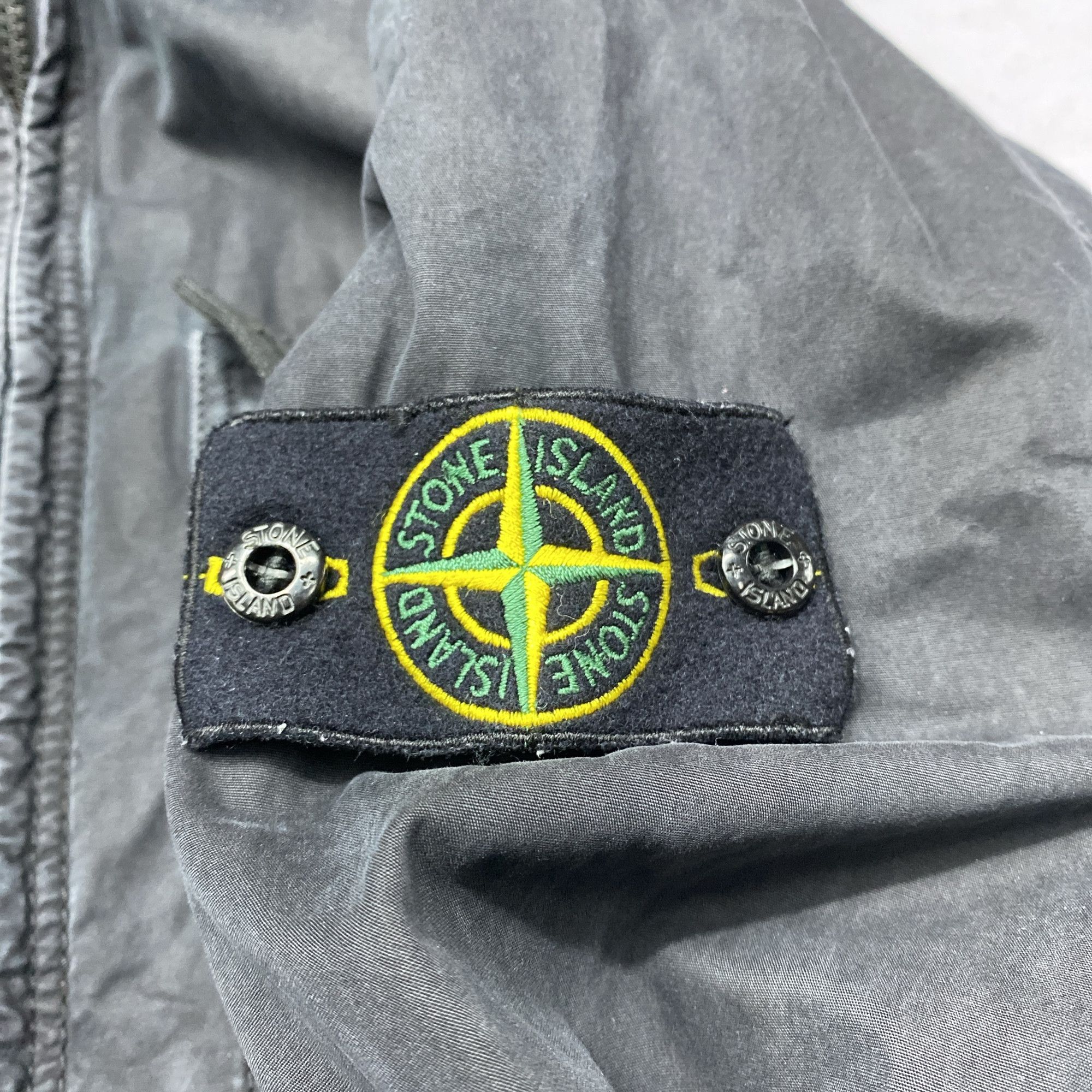 Stone Island Stone Island Garment Dyed Zip Up Jacket Size L Size US L / EU 52-54 / 3 - 6 Thumbnail