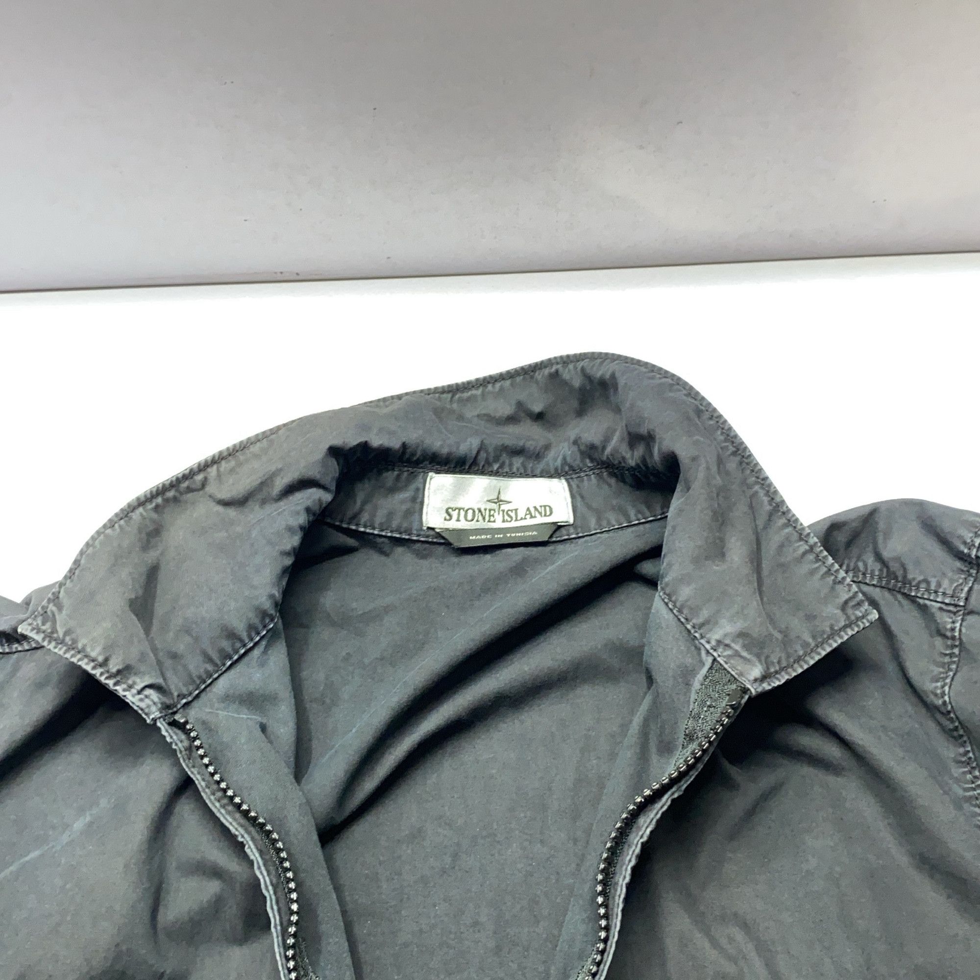 Stone Island Stone Island Garment Dyed Zip Up Jacket Size L Size US L / EU 52-54 / 3 - 9 Thumbnail
