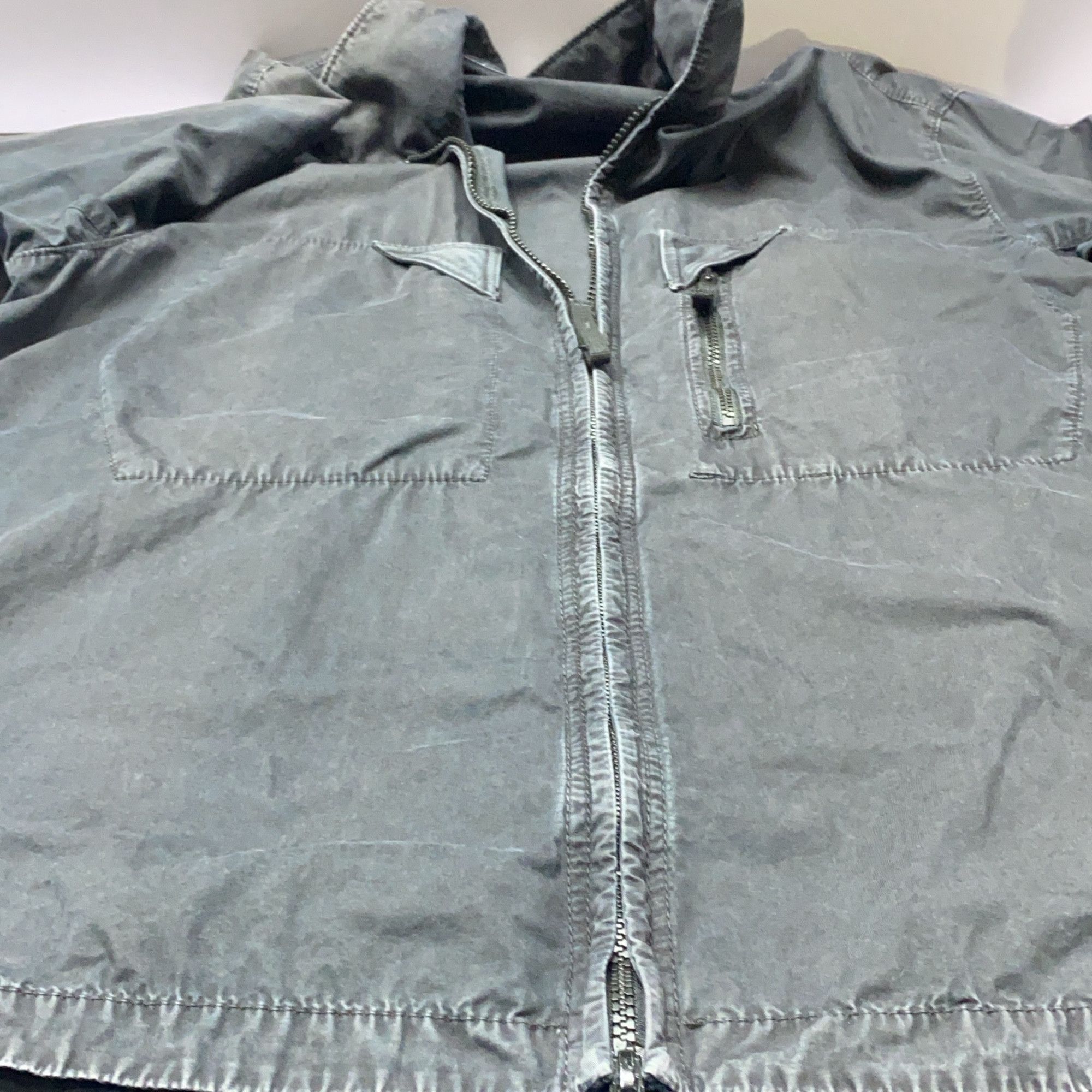Stone Island Stone Island Garment Dyed Zip Up Jacket Size L Size US L / EU 52-54 / 3 - 13 Thumbnail