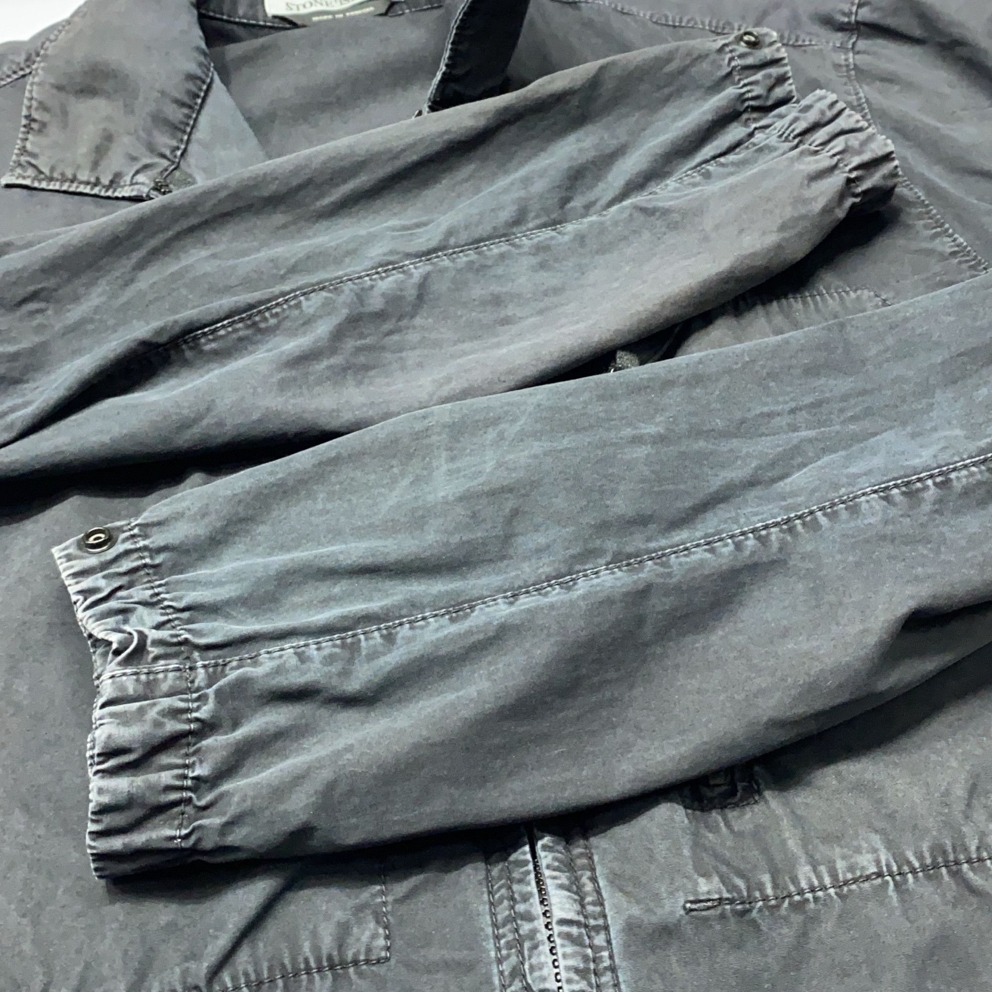 Stone Island Stone Island Garment Dyed Zip Up Jacket Size L Size US L / EU 52-54 / 3 - 11 Thumbnail