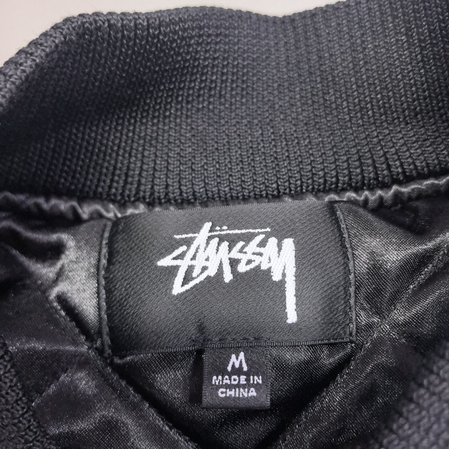 Stussy Stussy Sequin Dice Satin Bomber Jacket Size M Size US M / EU 48-50 / 2 - 3 Thumbnail