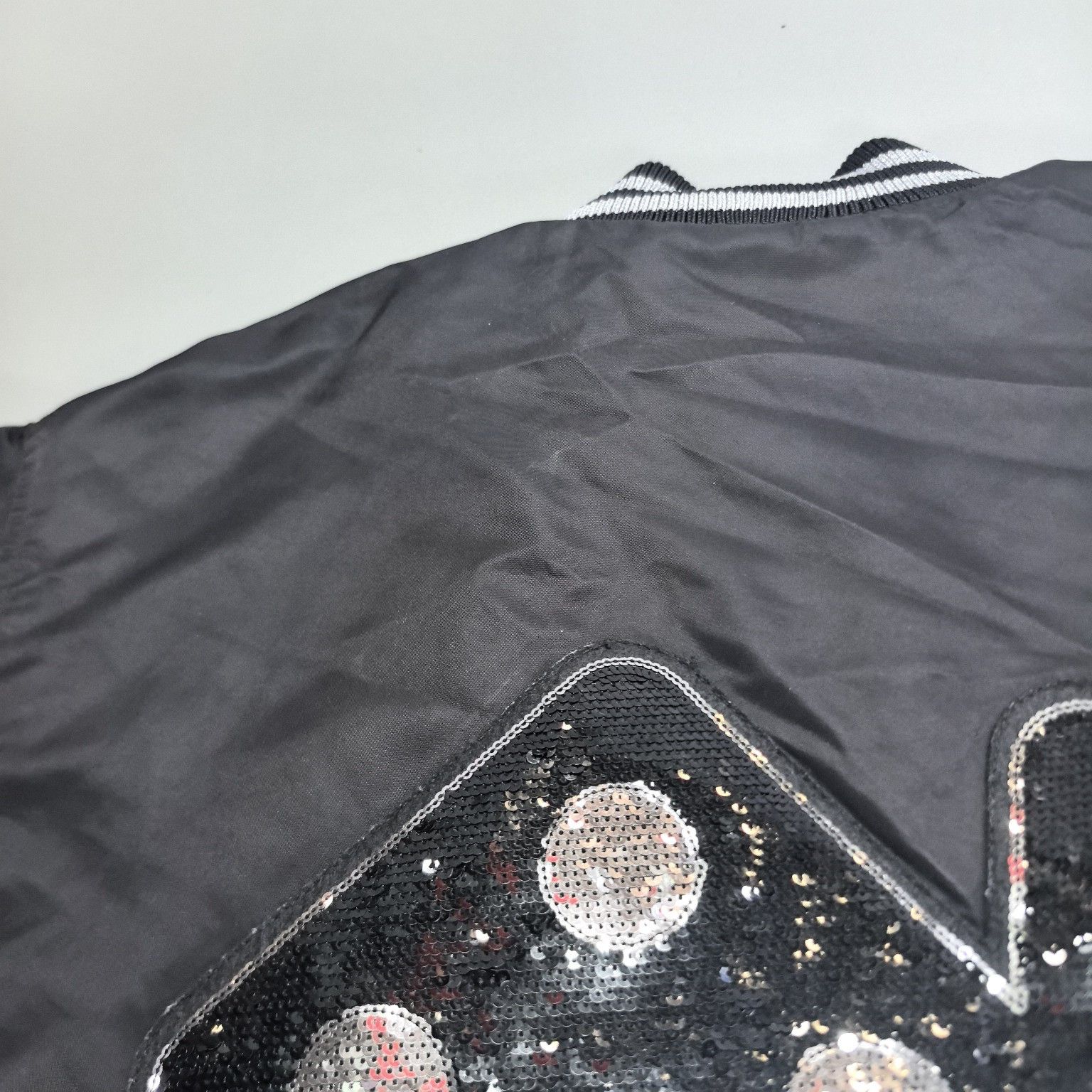 Stussy Stussy Sequin Dice Satin Bomber Jacket Size M Size US M / EU 48-50 / 2 - 11 Thumbnail