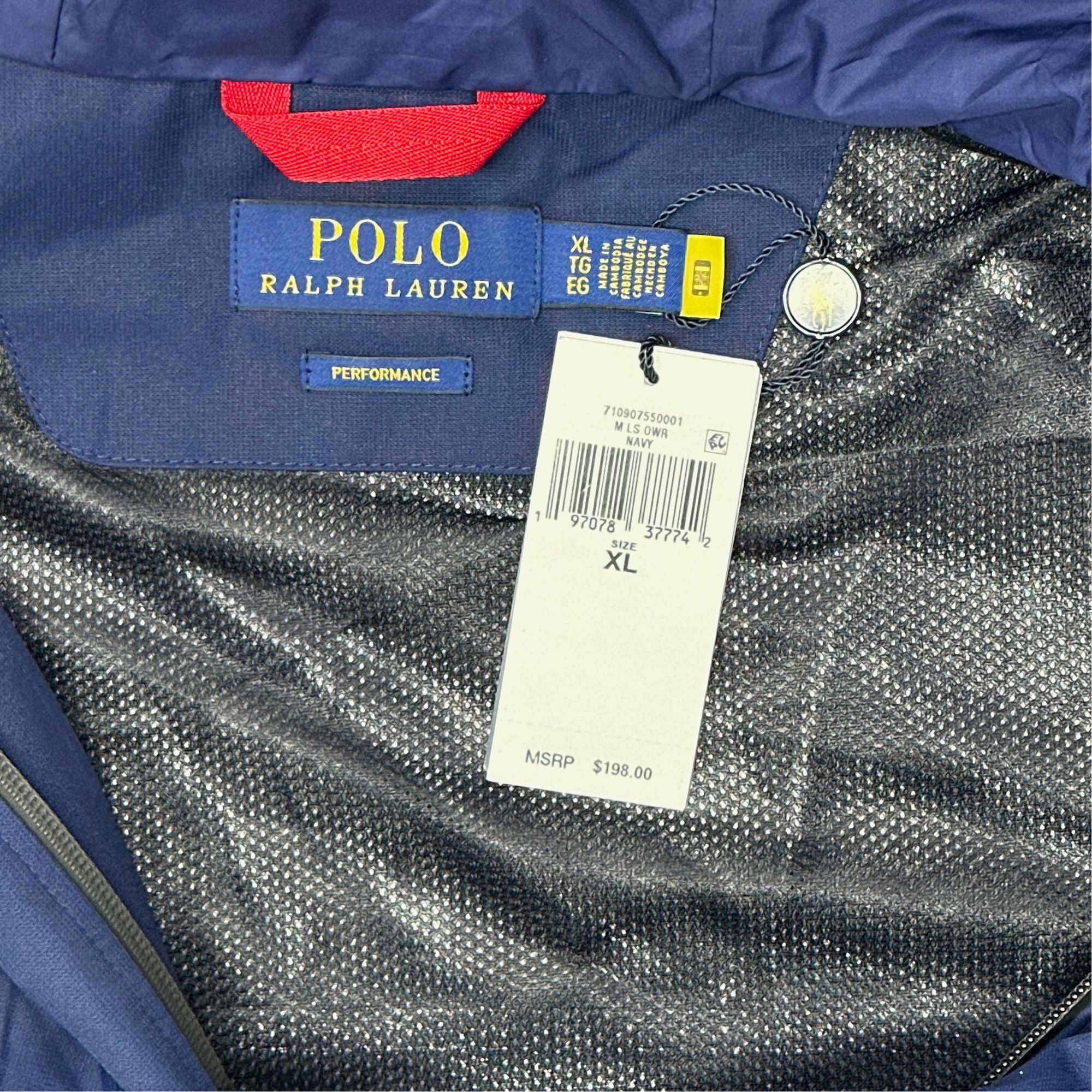 Polo Ralph Lauren Polo Ralph Lauren Logo Embroidered Hooded Jacket Size XL Size US XL / EU 56 / 4 - 2 Thumbnail