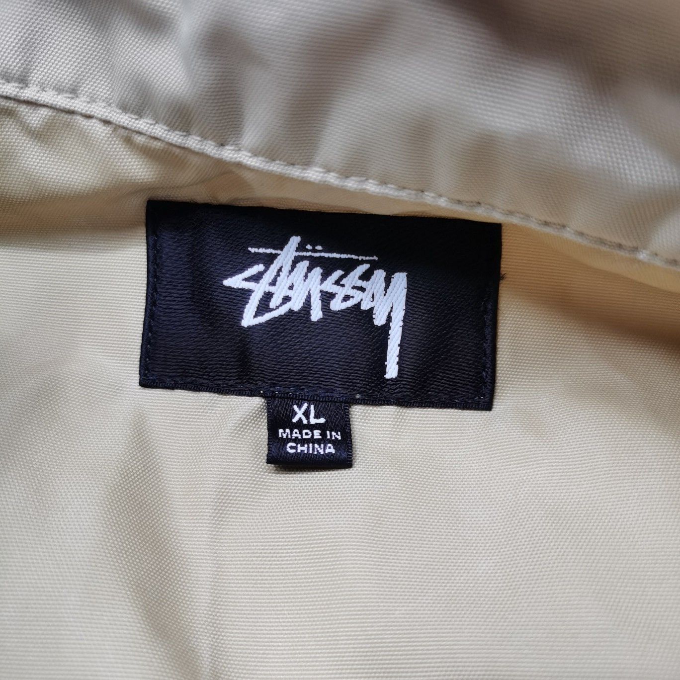 Stussy Stussy Logo Graphic Zip Jacket Size XL Size US XL / EU 56 / 4 - 4 Thumbnail