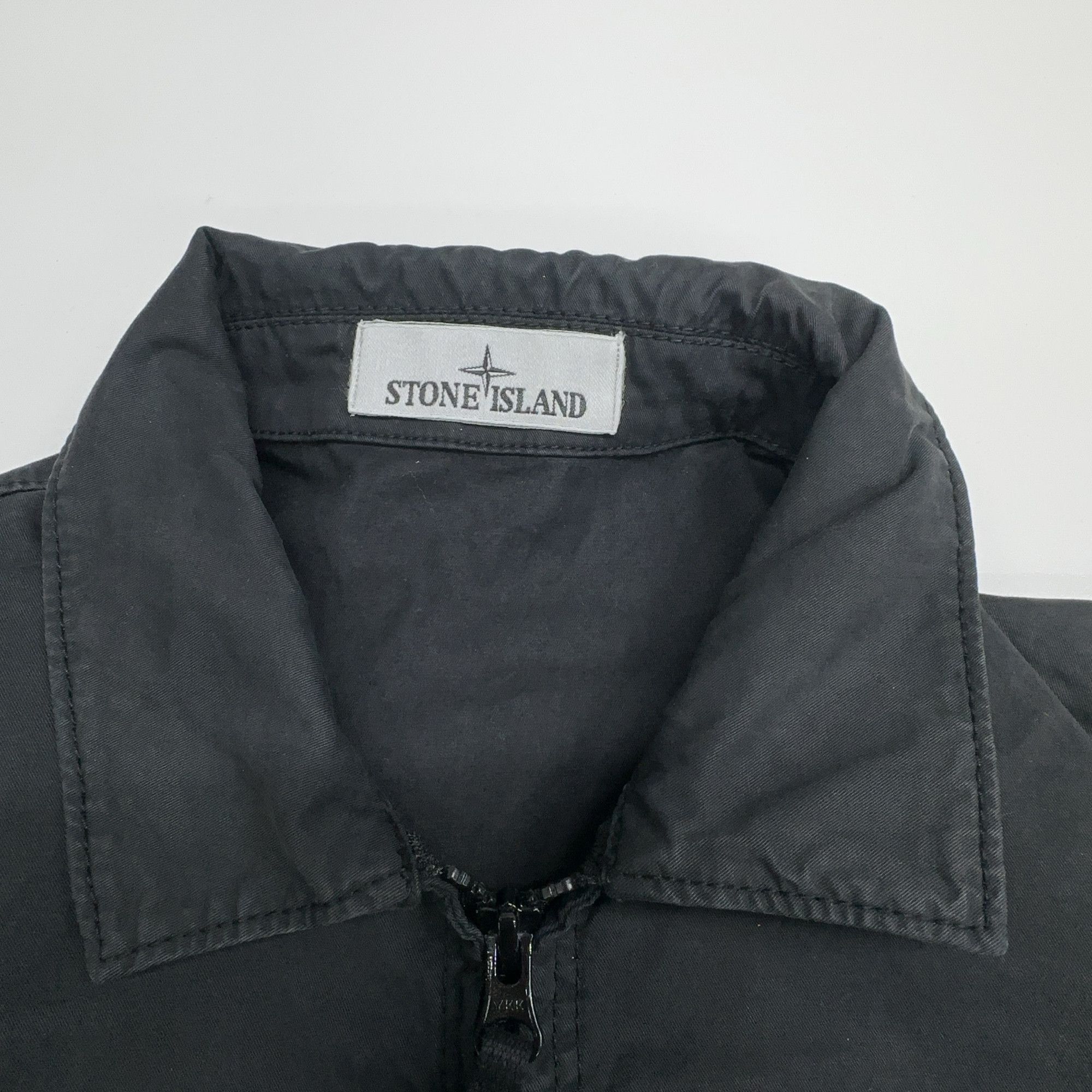 Stone Island Stone Island Zip Up Overshirt Size L Size US L / EU 52-54 / 3 - 5 Thumbnail