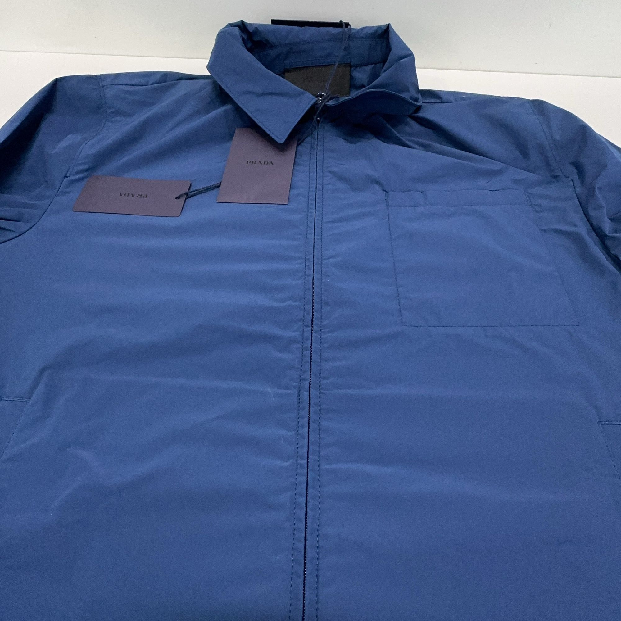 Prada Prada Nylon Zip Light Jacket Size 50 Size US M / EU 48-50 / 2 - 7 Thumbnail