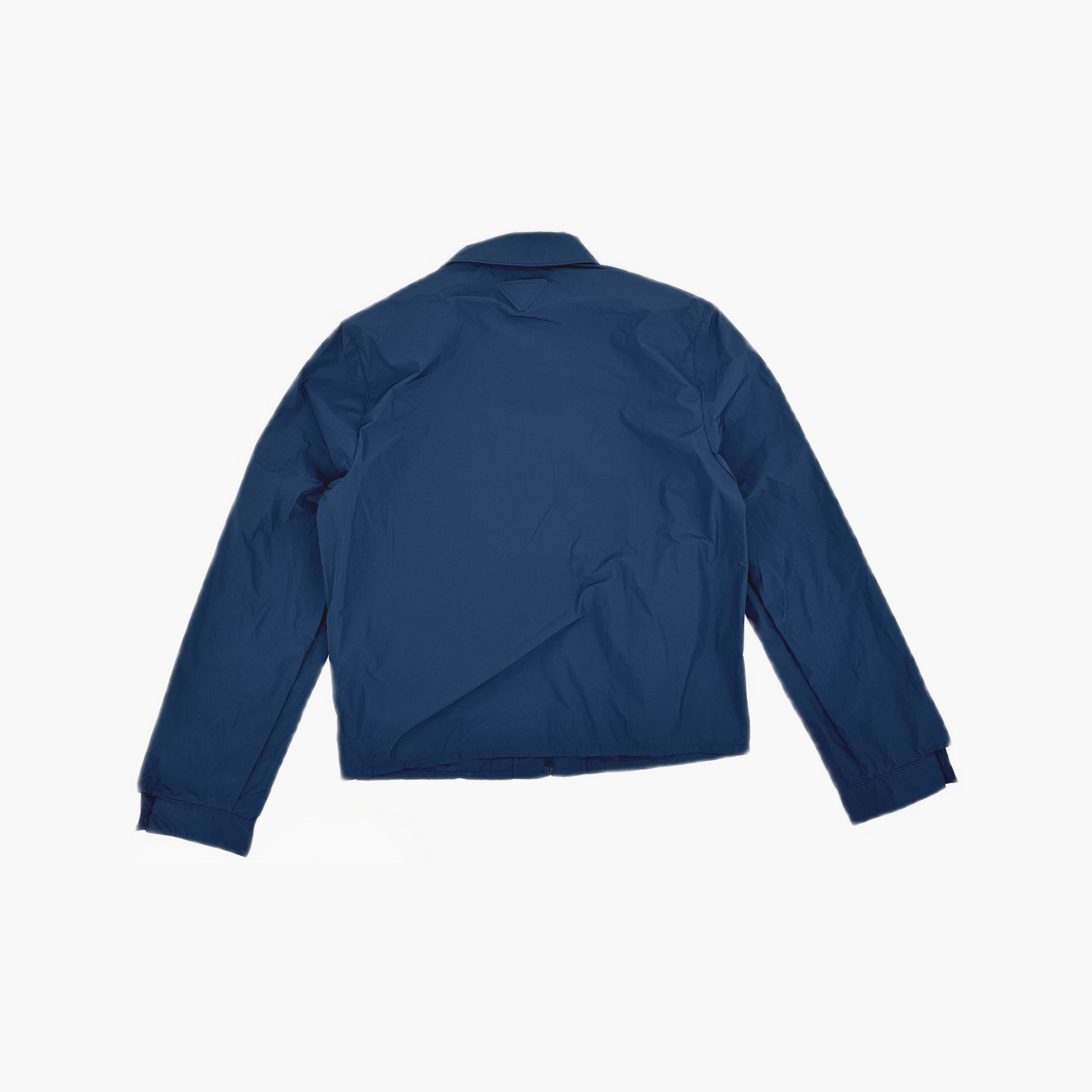 Prada Prada Nylon Zip Light Jacket Size 50 Size US M / EU 48-50 / 2 - 2 Thumbnail