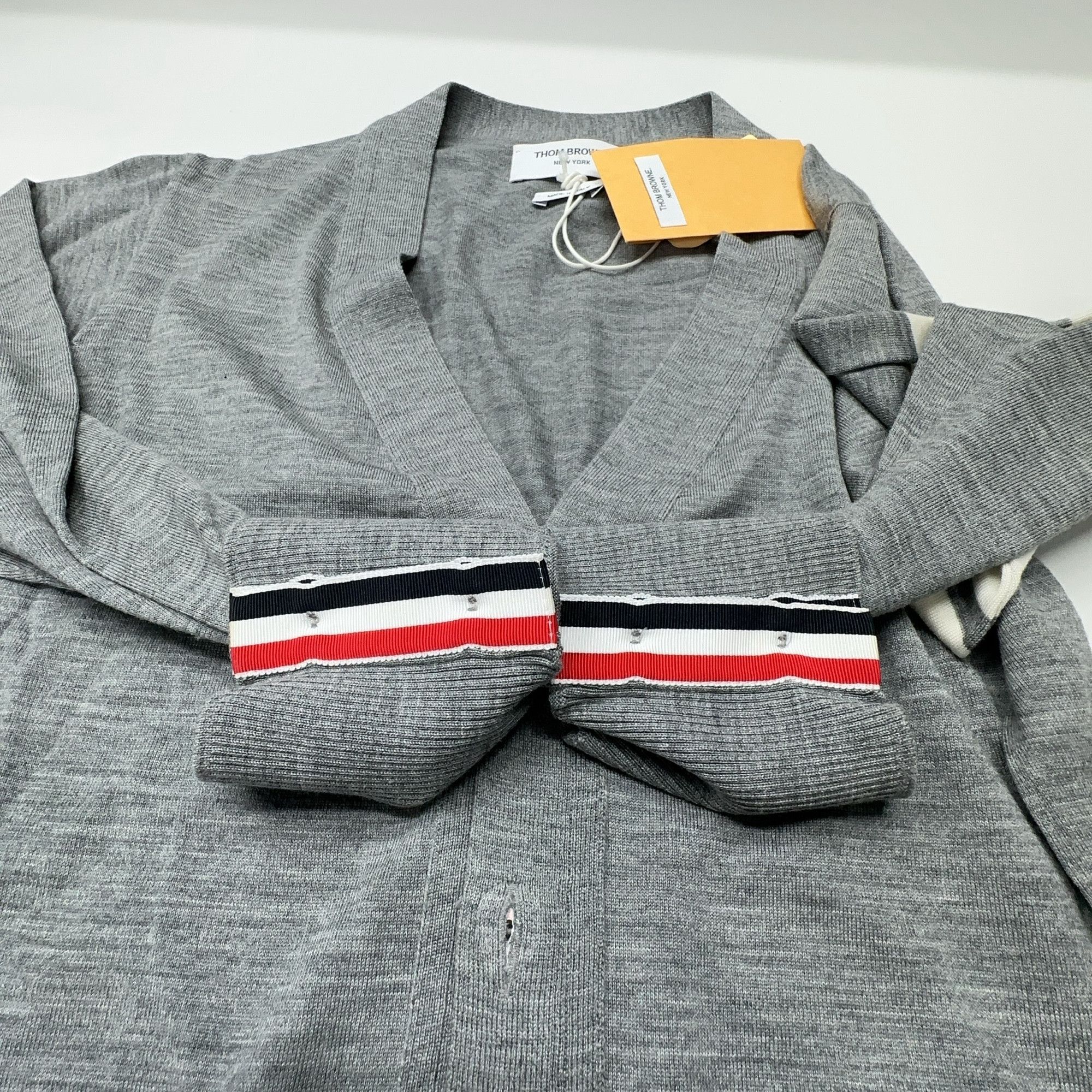 Thom Browne Thom Browne 4-Bar Cardigan Size 1 Size US S / EU 44-46 / 1 - 6 Thumbnail