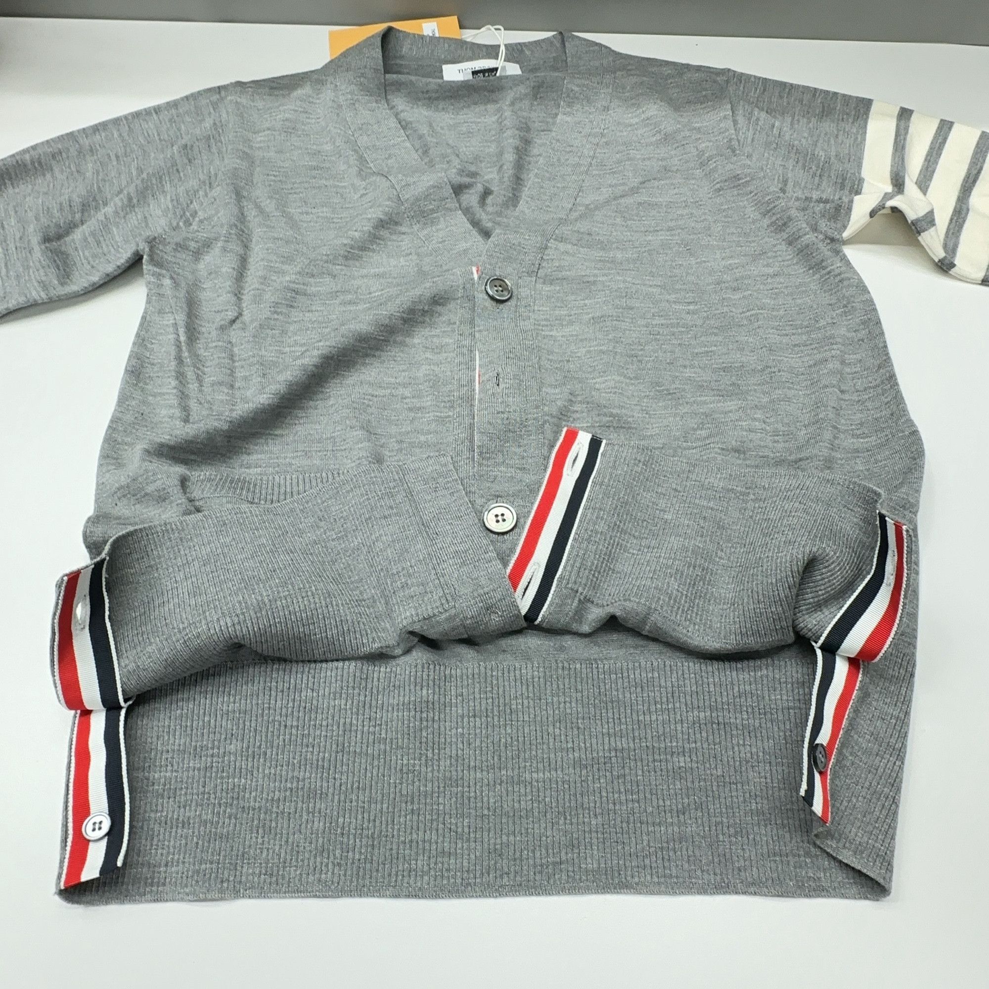 Thom Browne Thom Browne 4-Bar Cardigan Size 1 Size US S / EU 44-46 / 1 - 8 Thumbnail
