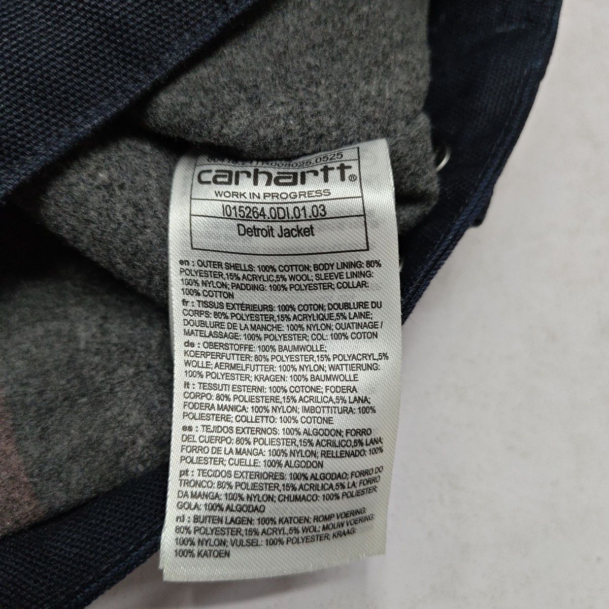 Carhartt Wip Carhartt WIP Logo Patch Detroit Jacket Size XS Size US XS / EU 42 / 0 - 3 Thumbnail