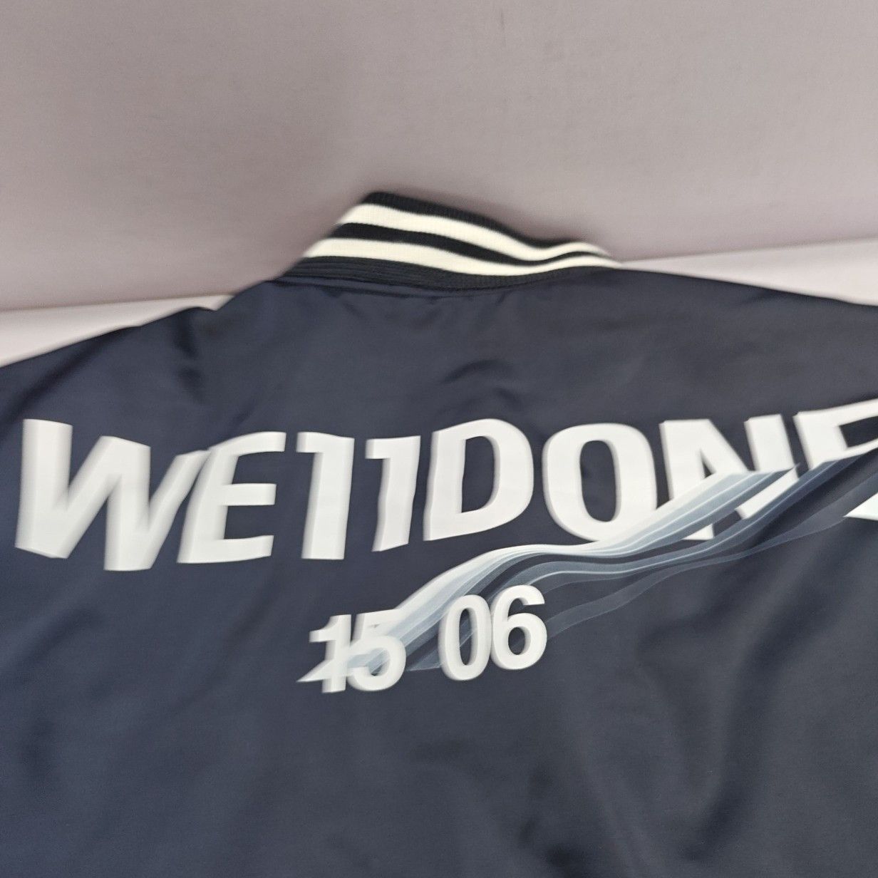 WE11DONE WE11DONE Logo Bomber Jacket Size L Size US L / EU 52-54 / 3 - 6 Thumbnail