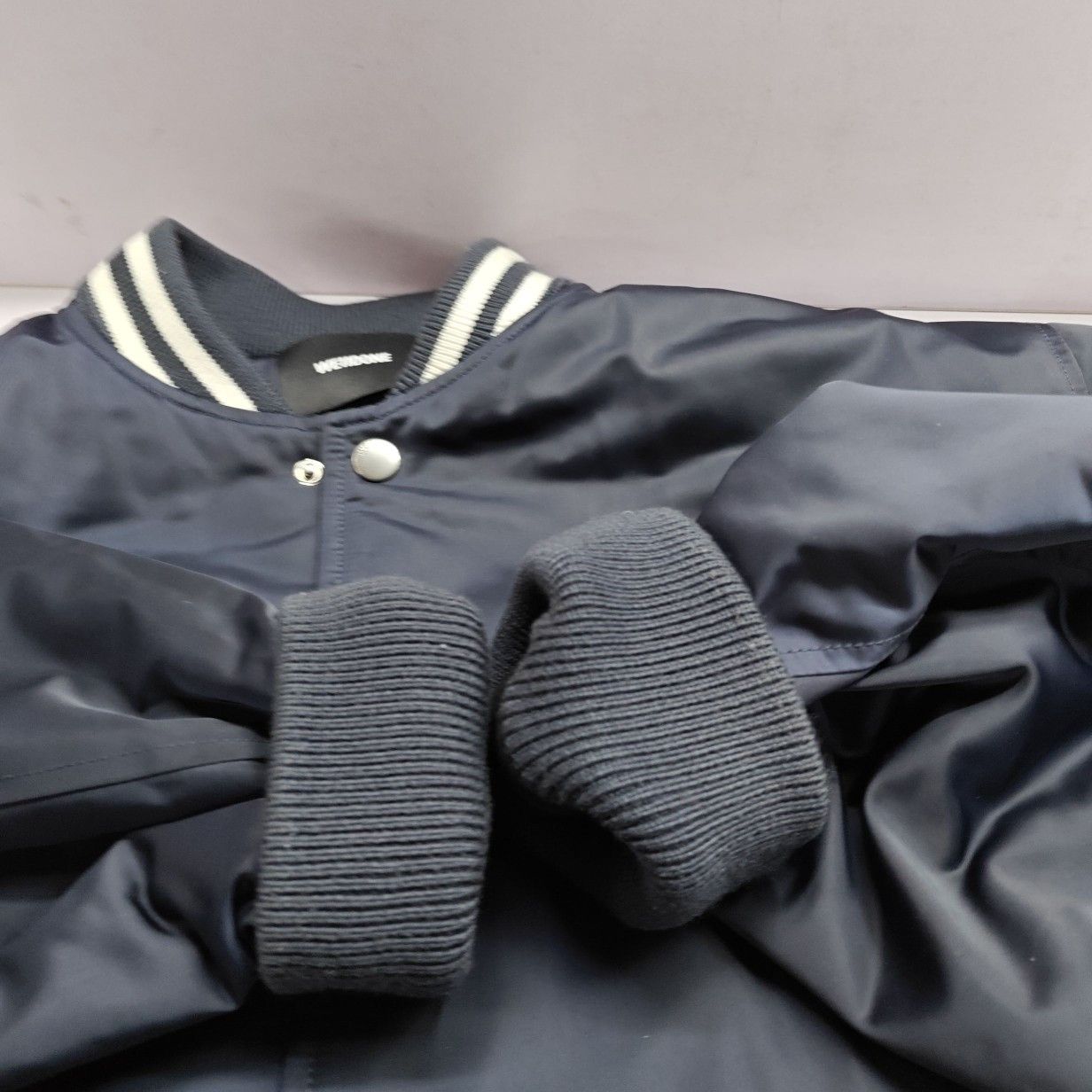 WE11DONE WE11DONE Logo Bomber Jacket Size L Size US L / EU 52-54 / 3 - 11 Thumbnail
