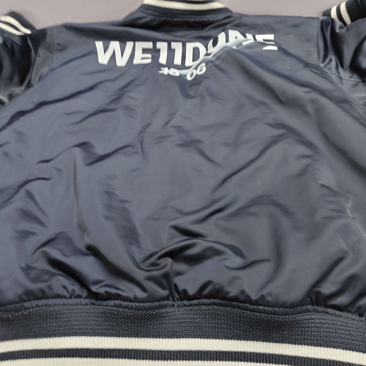 WE11DONE WE11DONE Logo Bomber Jacket Size L Size US L / EU 52-54 / 3 - 16 Thumbnail