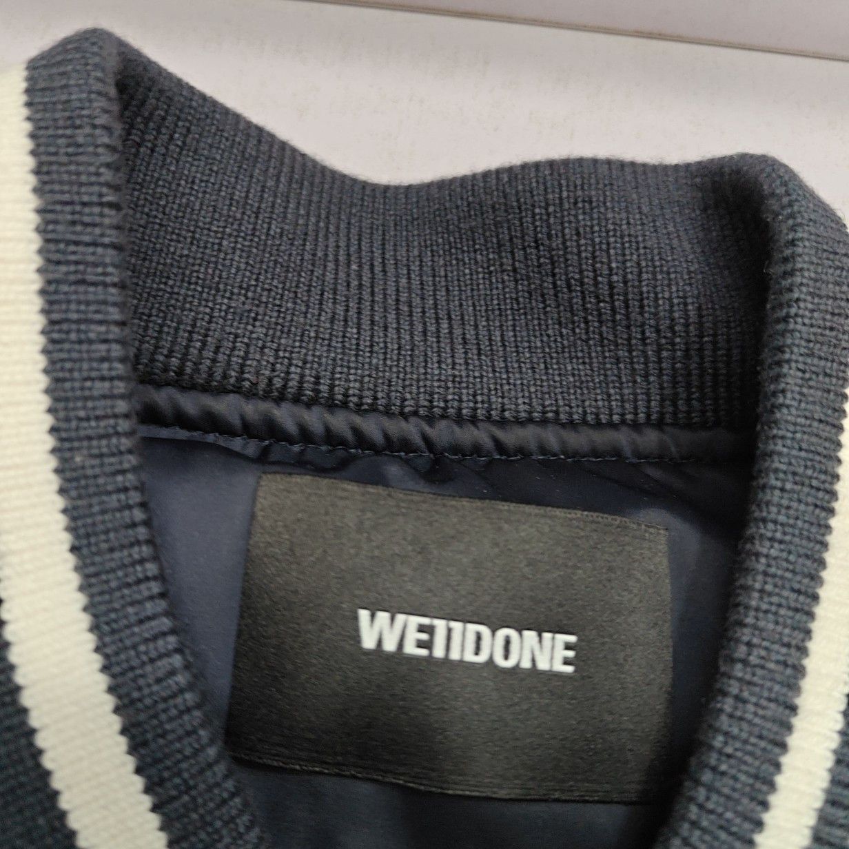 WE11DONE WE11DONE Logo Bomber Jacket Size L Size US L / EU 52-54 / 3 - 5 Thumbnail