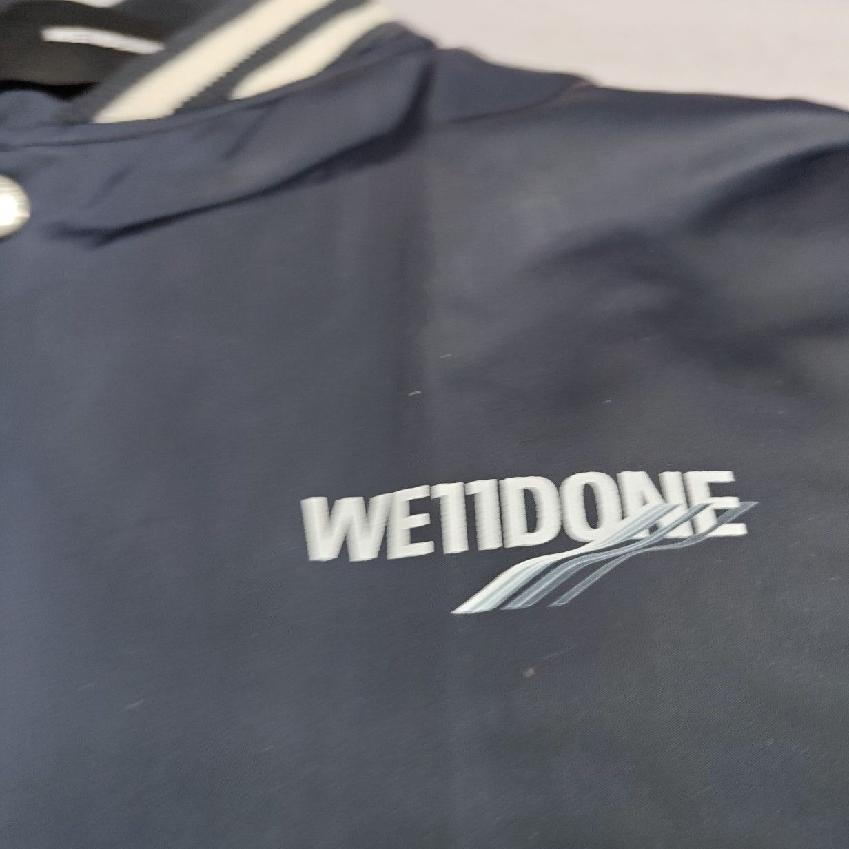 WE11DONE WE11DONE Logo Bomber Jacket Size L Size US L / EU 52-54 / 3 - 4 Thumbnail