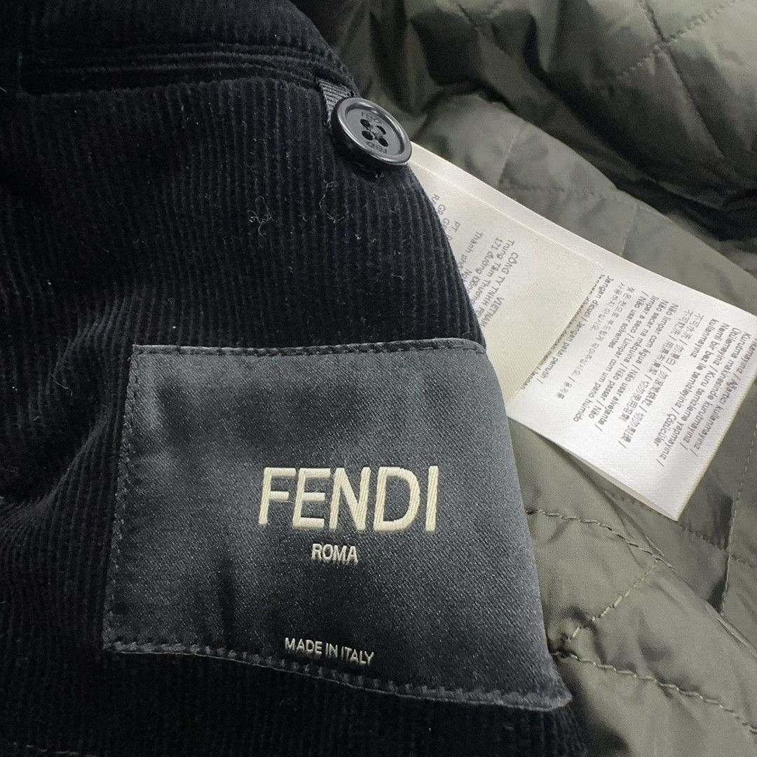 Fendi Fendi FF Logo Monogram Jacket Size S Size US S / EU 44-46 / 1 - 3 Thumbnail