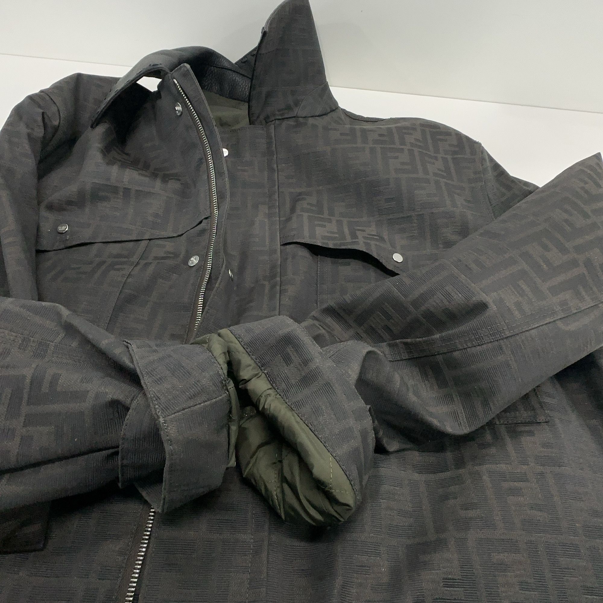 Fendi Fendi FF Logo Monogram Jacket Size S Size US S / EU 44-46 / 1 - 5 Thumbnail