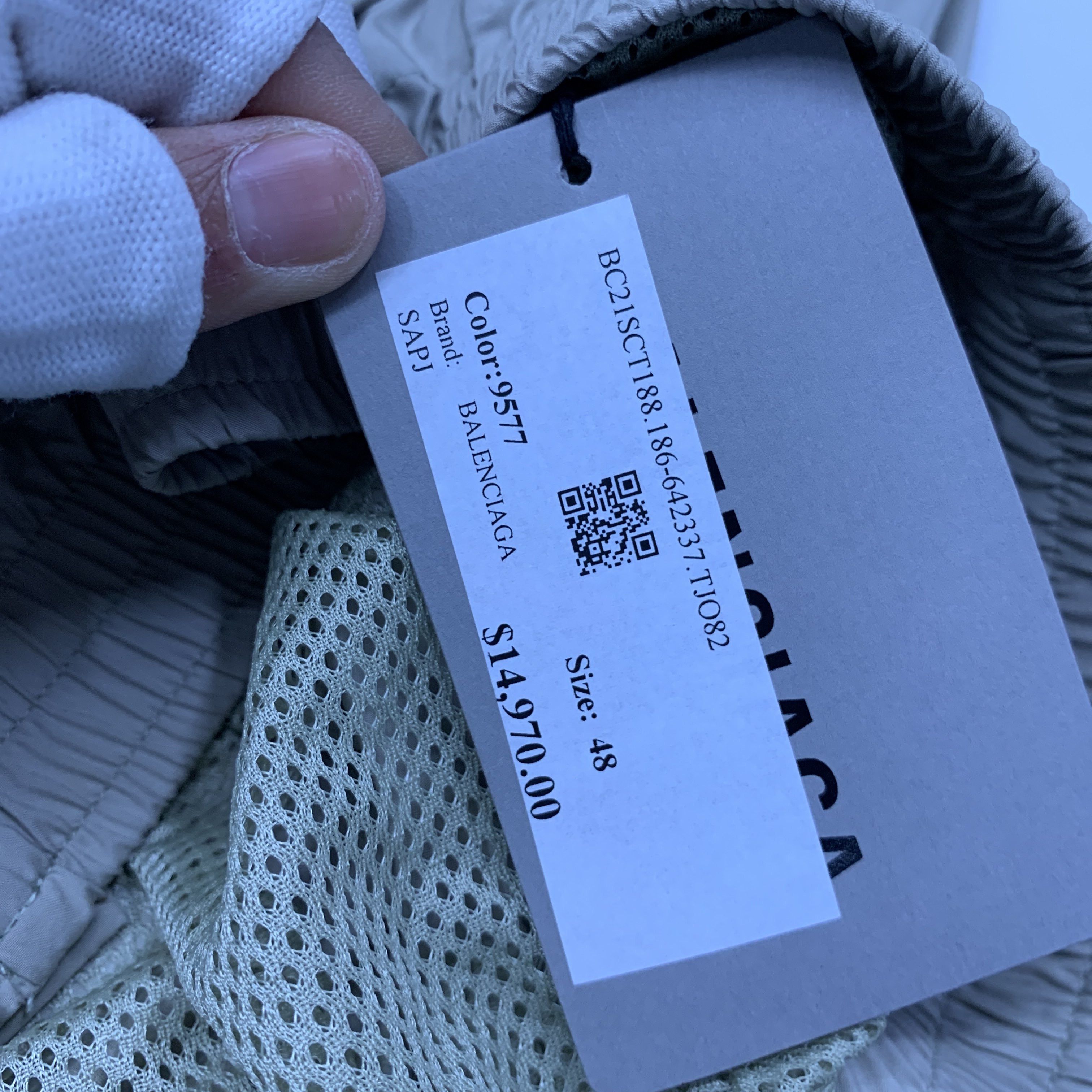 Balenciaga Balenciaga Zip Up Nylon Jacket Size 48 Size US M / EU 48-50 / 2 - 4 Thumbnail
