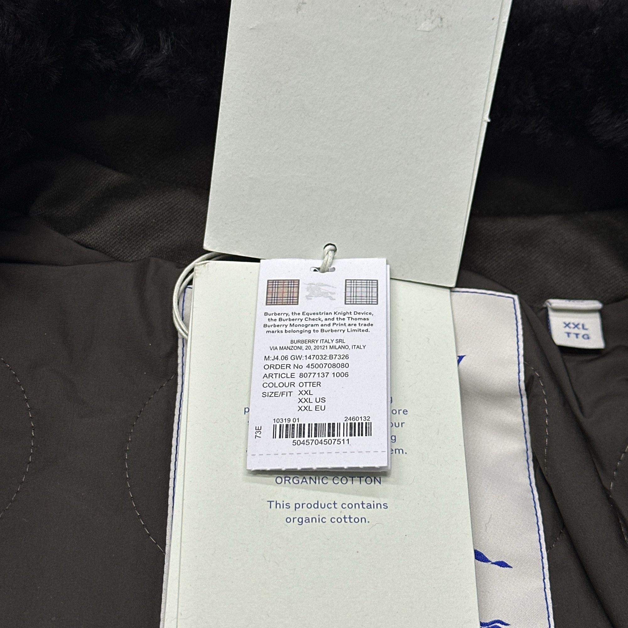 Burberry Burberry Fur Collar Zip Jacket Size XXL Size US XXL / EU 58 / 5 - 4 Thumbnail