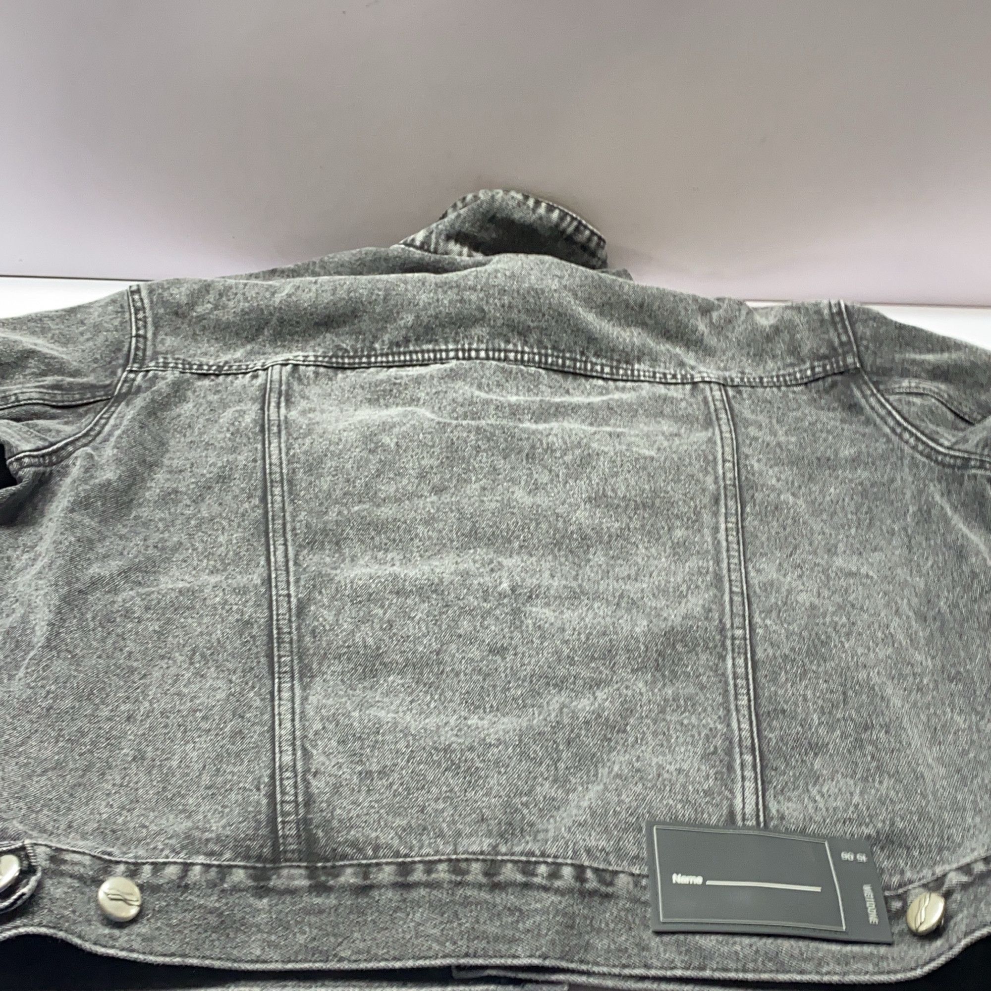 WE11DONE WE11DONE Logo Patch Denim Jacket Size S Size US S / EU 44-46 / 1 - 10 Thumbnail