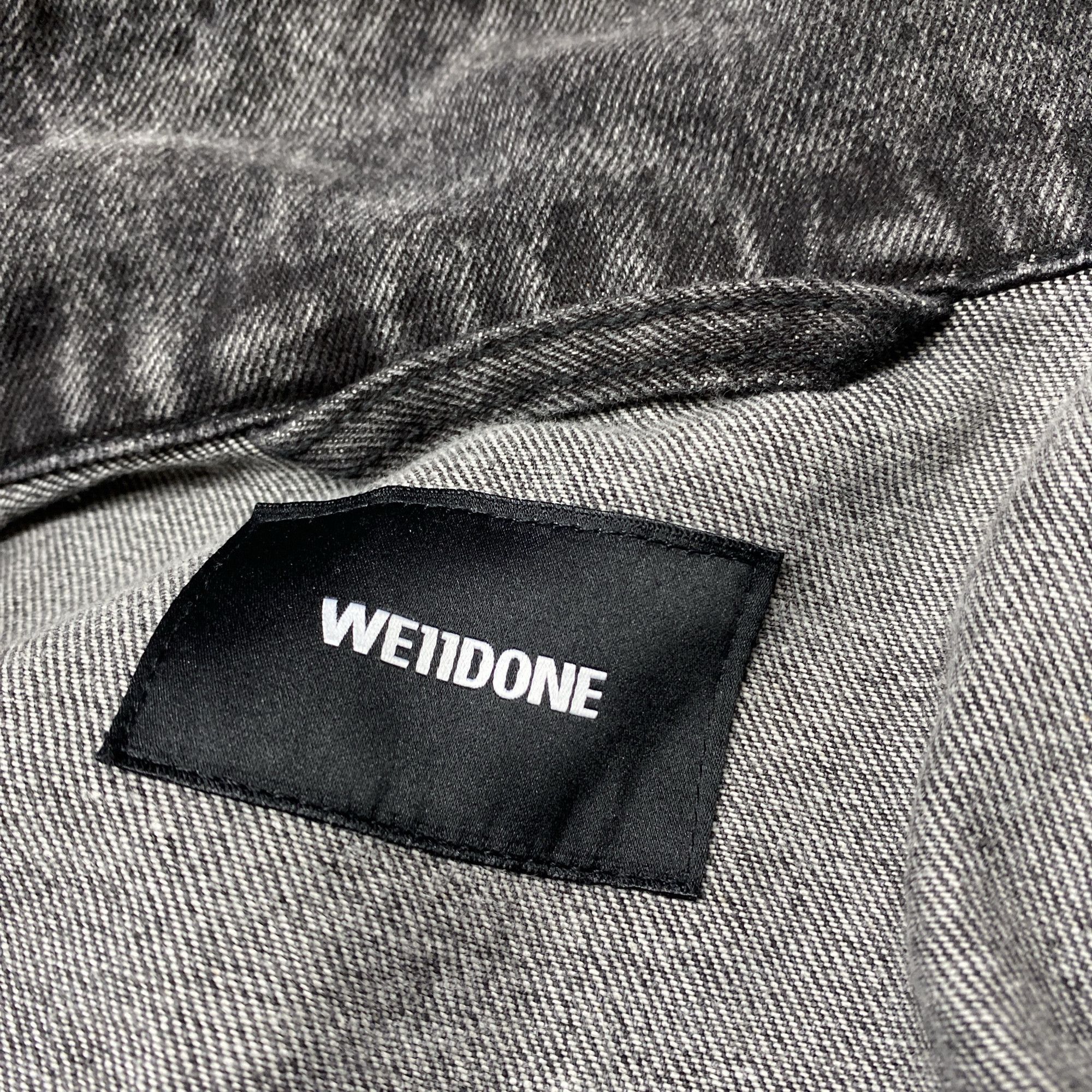WE11DONE WE11DONE Logo Patch Denim Jacket Size S Size US S / EU 44-46 / 1 - 4 Thumbnail