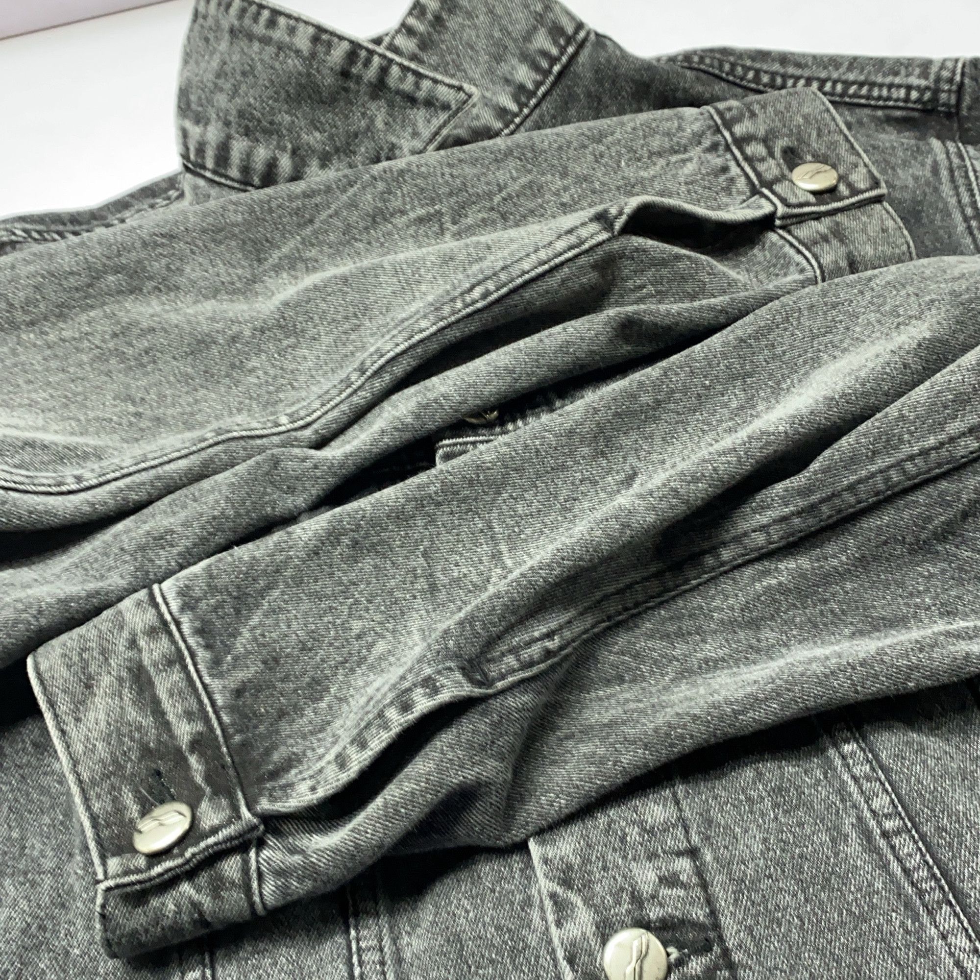 WE11DONE WE11DONE Logo Patch Denim Jacket Size S Size US S / EU 44-46 / 1 - 7 Thumbnail