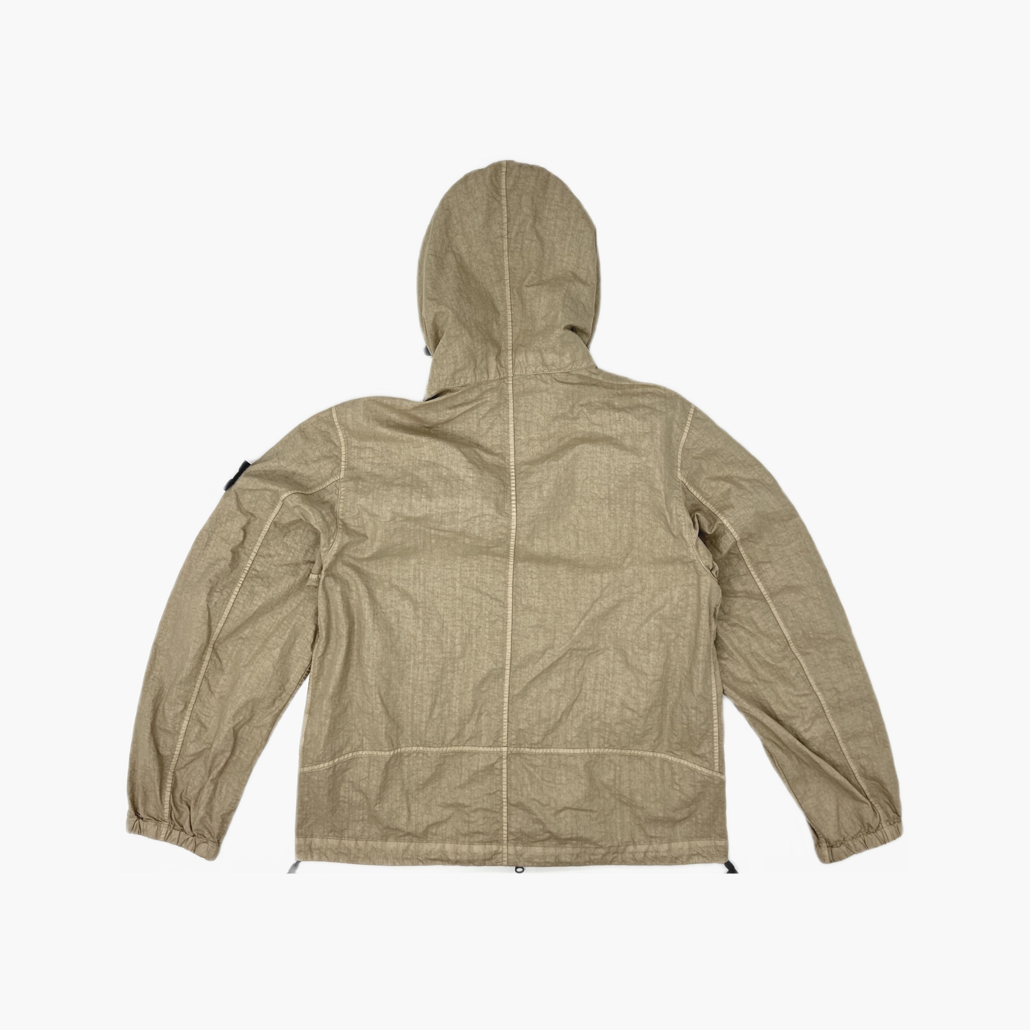 Stone Island Stone Island Hooded Zip Jacket Beige Size L Size US L / EU 52-54 / 3 - 2 Thumbnail