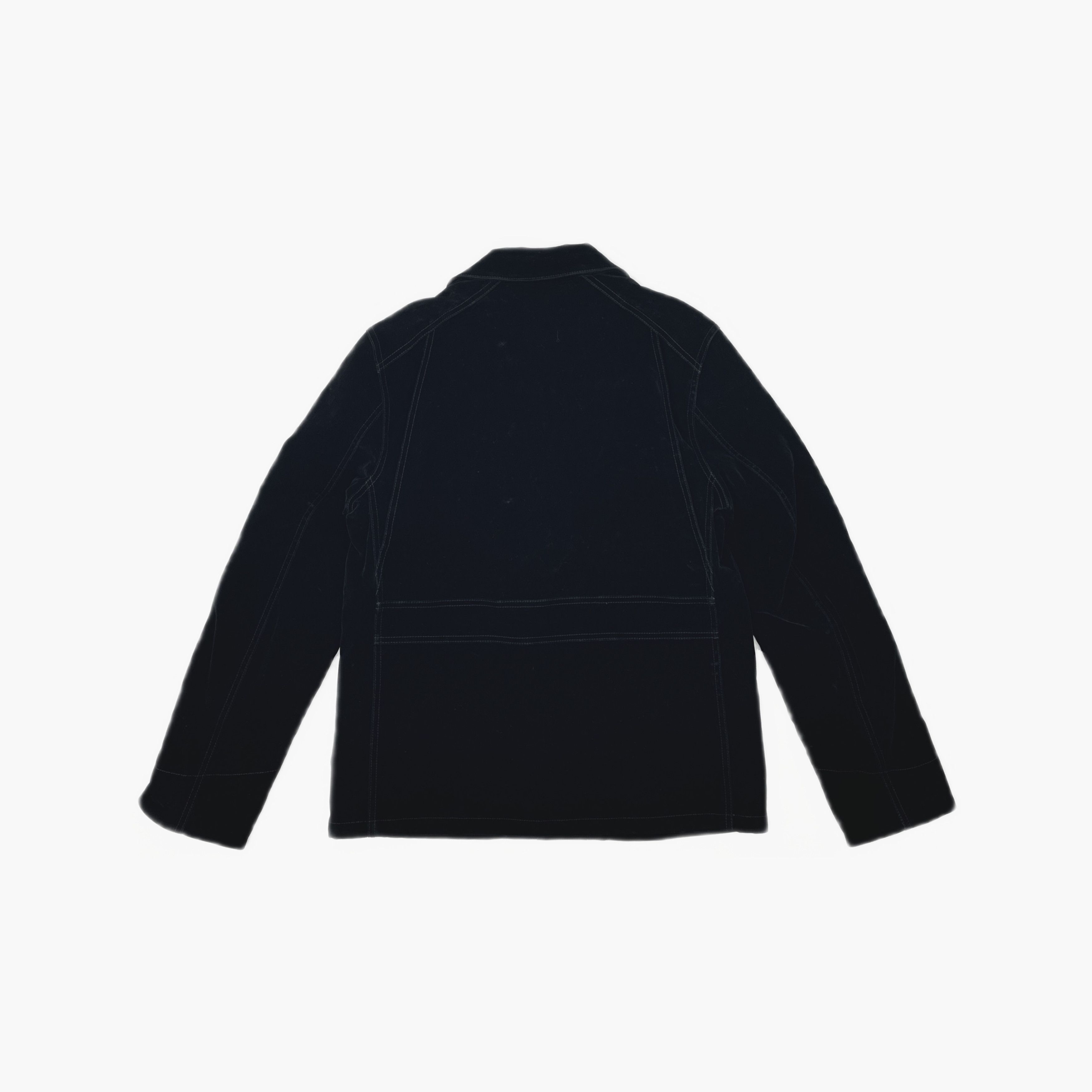 Prada Prada Velvet Denim Jacket Size 48 Size US M / EU 48-50 / 2 - 2 Thumbnail