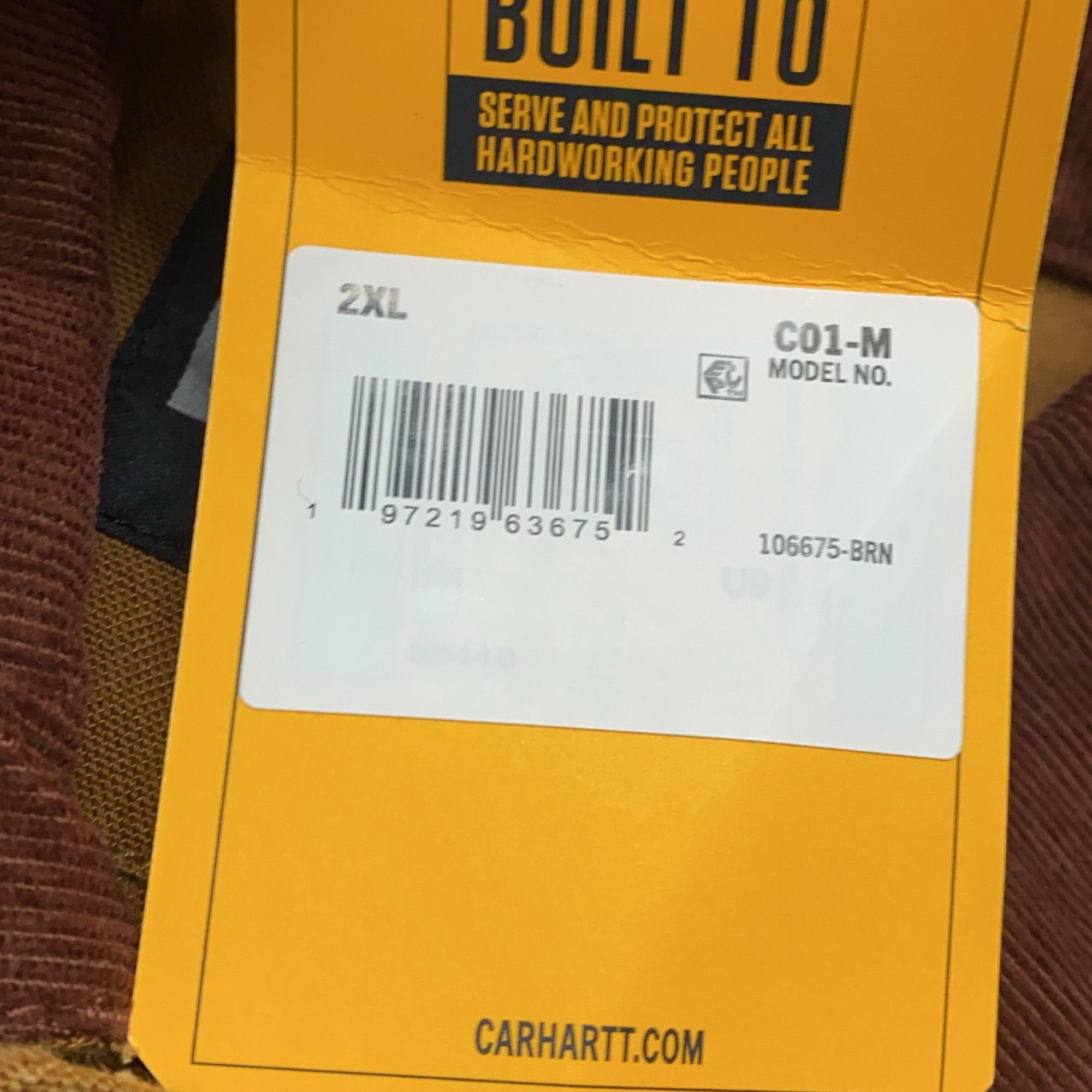 Carhartt Carhartt Duck Chore Coat Brown Size XXL Size US XXL / EU 58 / 5 - 4 Thumbnail