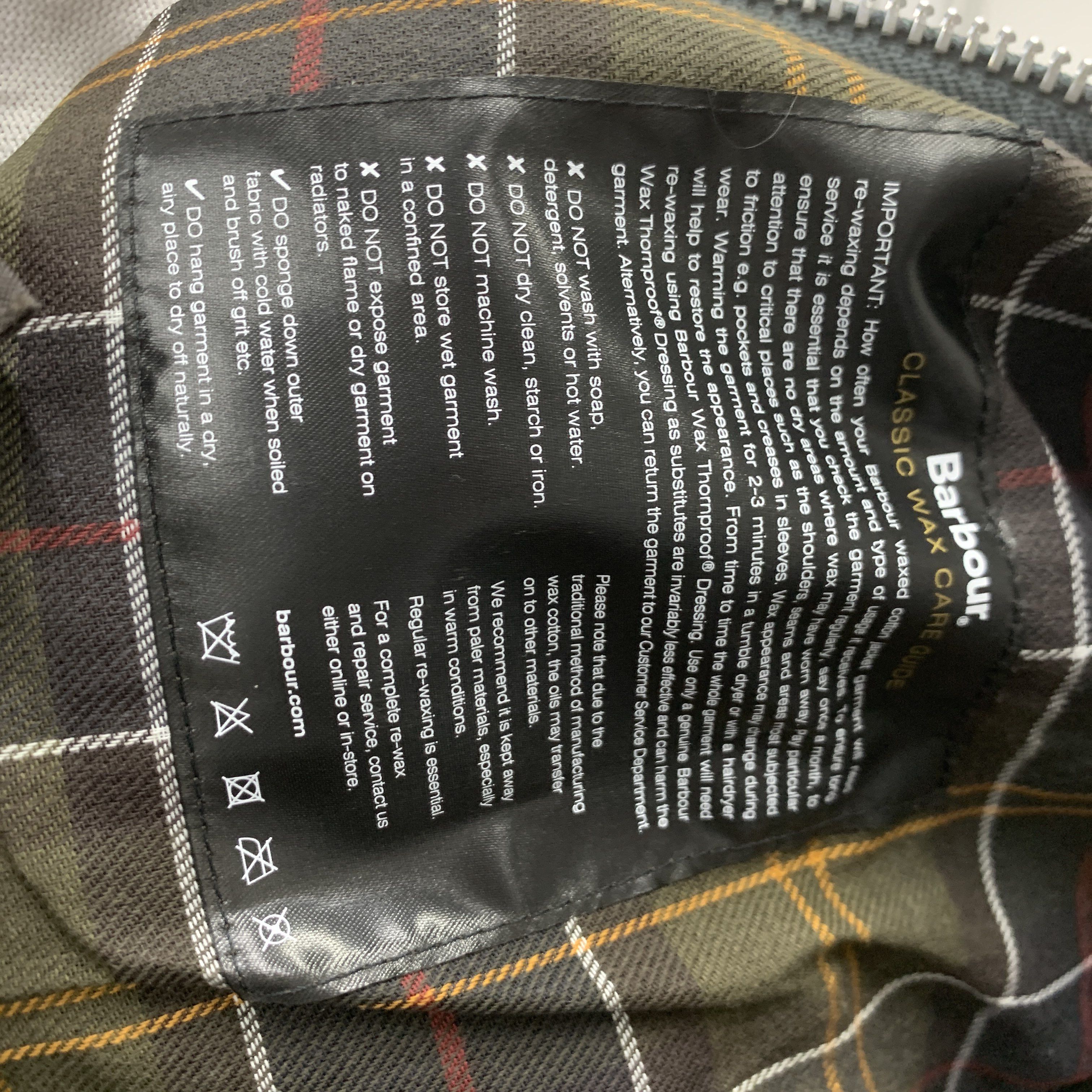 Barbour Barbour x Paul Smith Waxed Jacket Size M Size US XXS / EU 40 - 4 Thumbnail
