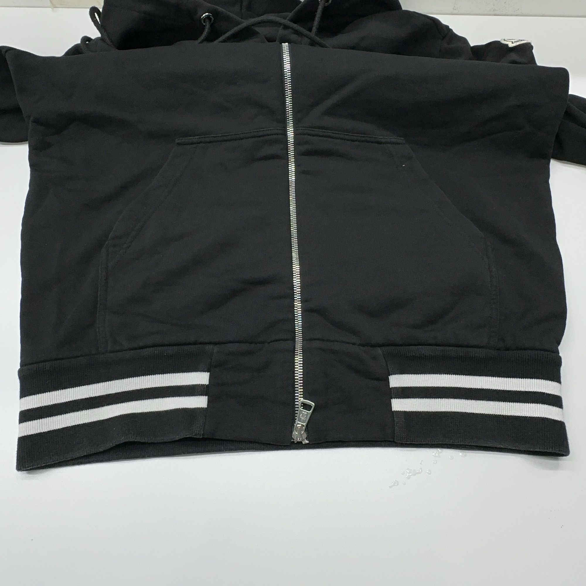Moncler Moncler Striped Zip-Up Hoodie Size S Size US S / EU 44-46 / 1 - 8 Thumbnail