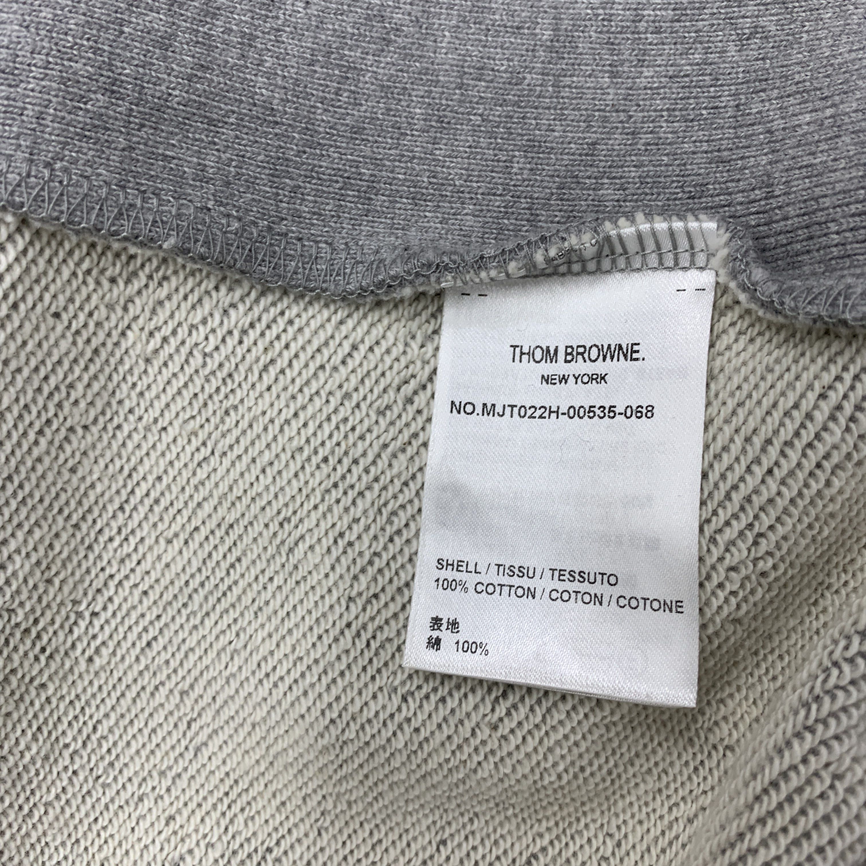 Thom Browne THOM BROWNE 4-Bar Zip Hoodie Size 4 Size US XL / EU 56 / 4 - 4 Thumbnail