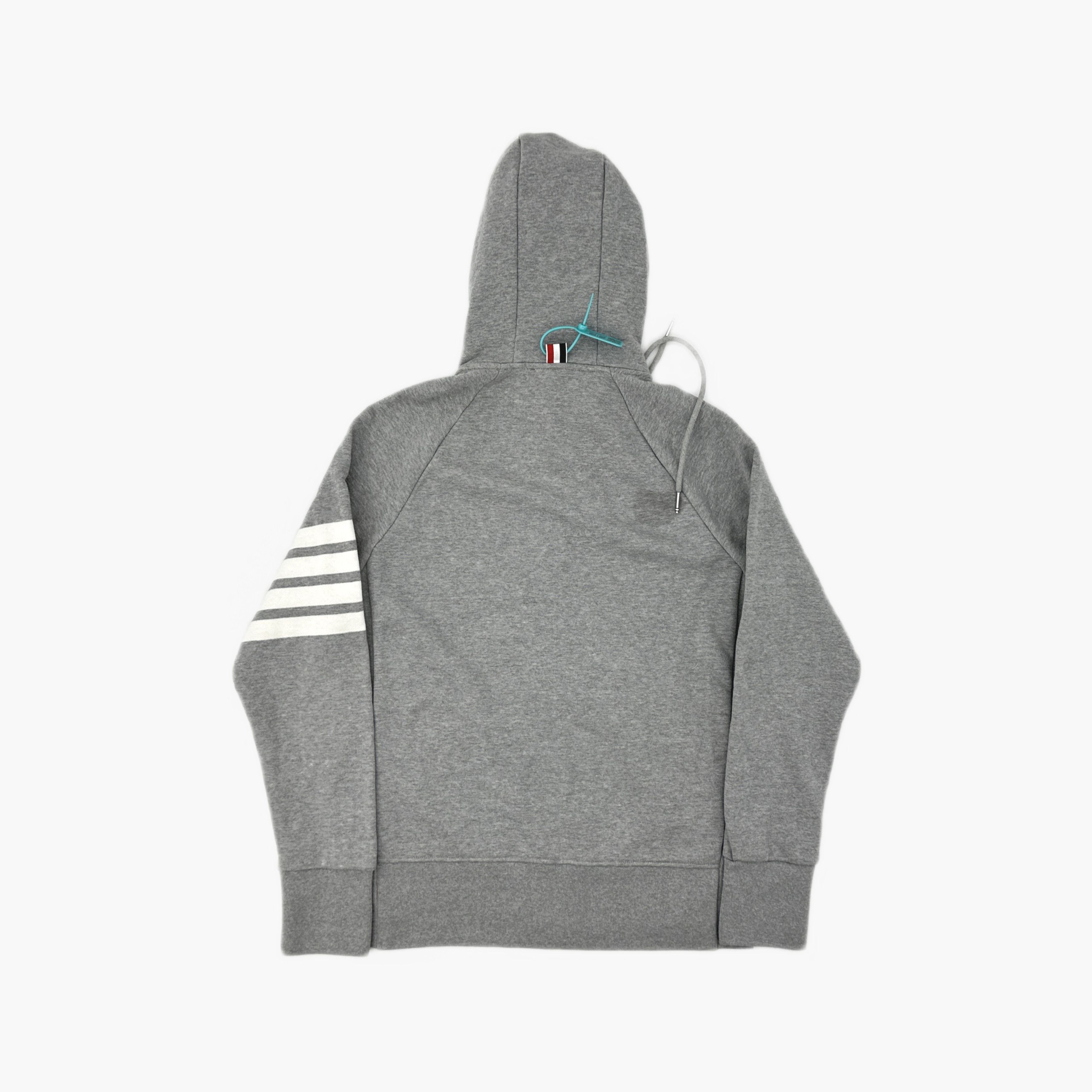 Thom Browne THOM BROWNE 4-Bar Zip Hoodie Size 4 Size US XL / EU 56 / 4 - 2 Thumbnail