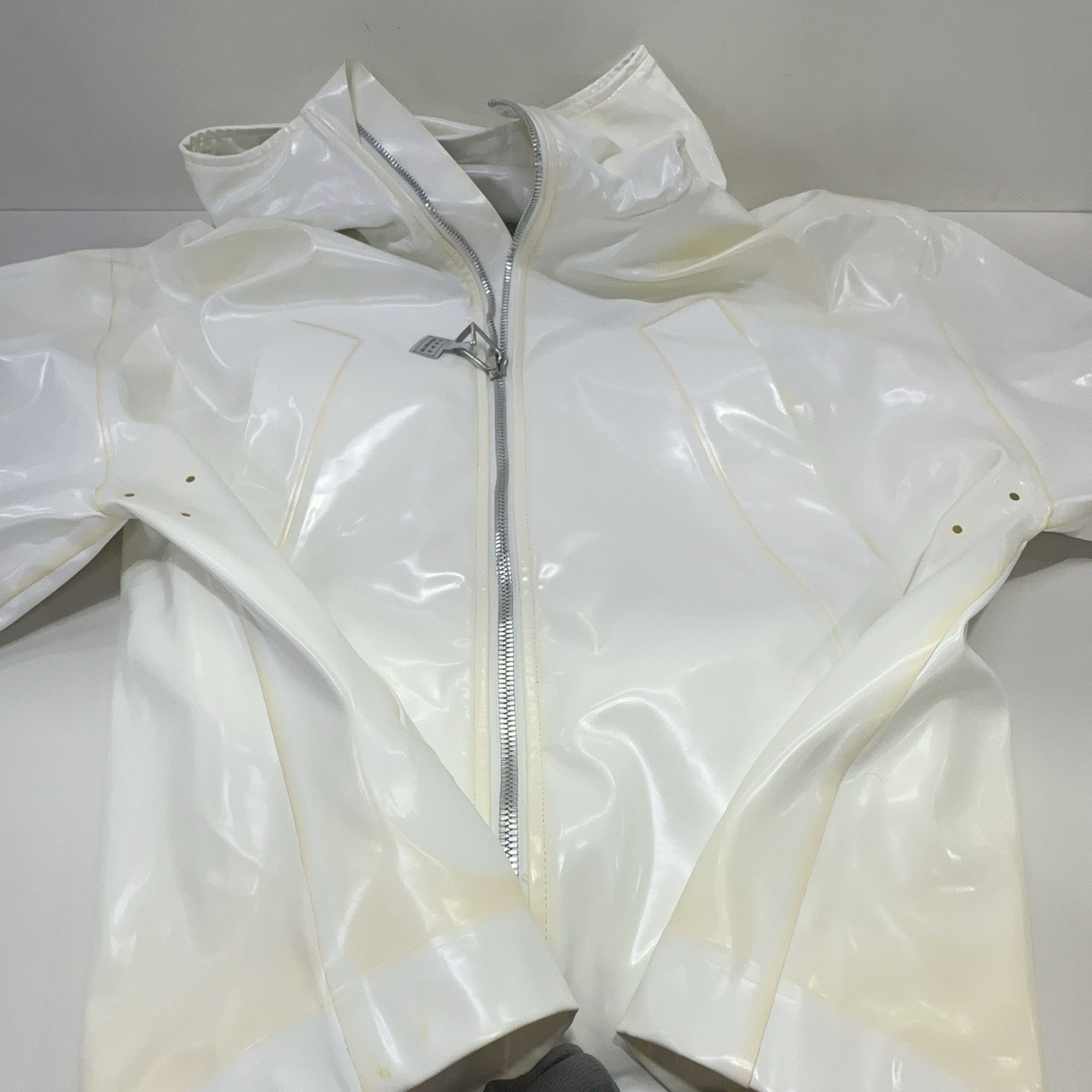 Bottega Veneta Bottega Veneta Salon 02 Rubber Coated Hooded Jacket Size M Size US M / EU 48-50 / 2 - 17 Thumbnail