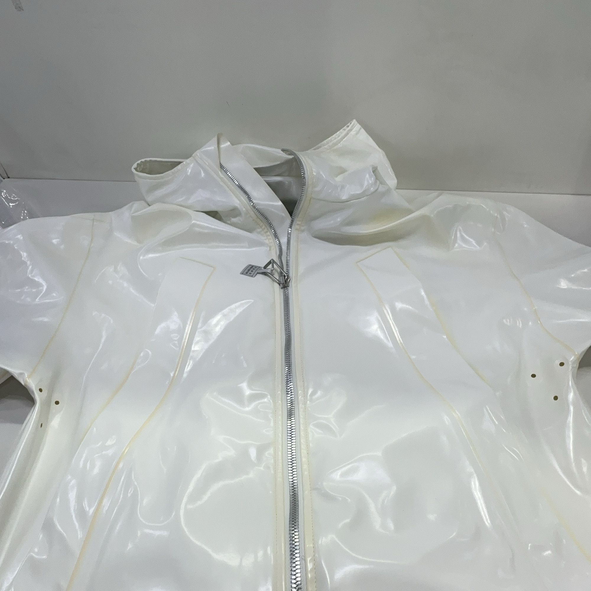 Bottega Veneta Bottega Veneta Salon 02 Rubber Coated Hooded Jacket Size M Size US M / EU 48-50 / 2 - 15 Thumbnail