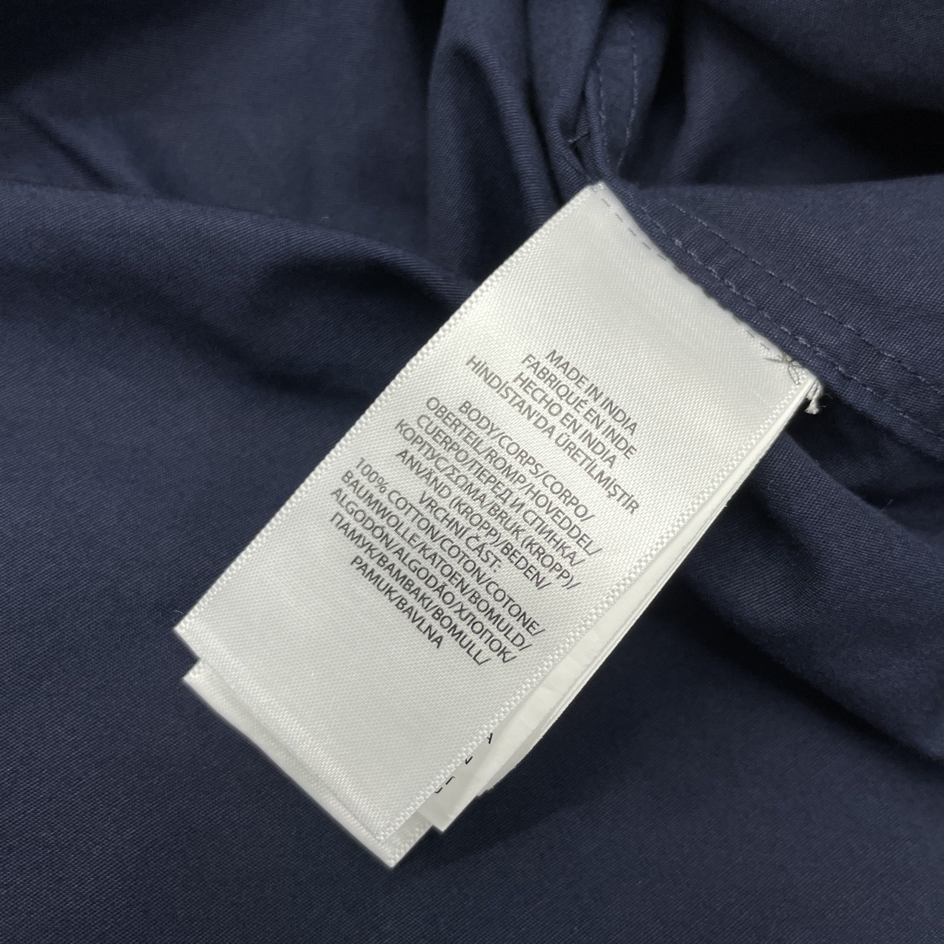 Polo Ralph Lauren Polo Ralph Lauren Logo Cotton Zip Jacket Navy XL Size US XL / EU 56 / 4 - 4 Thumbnail