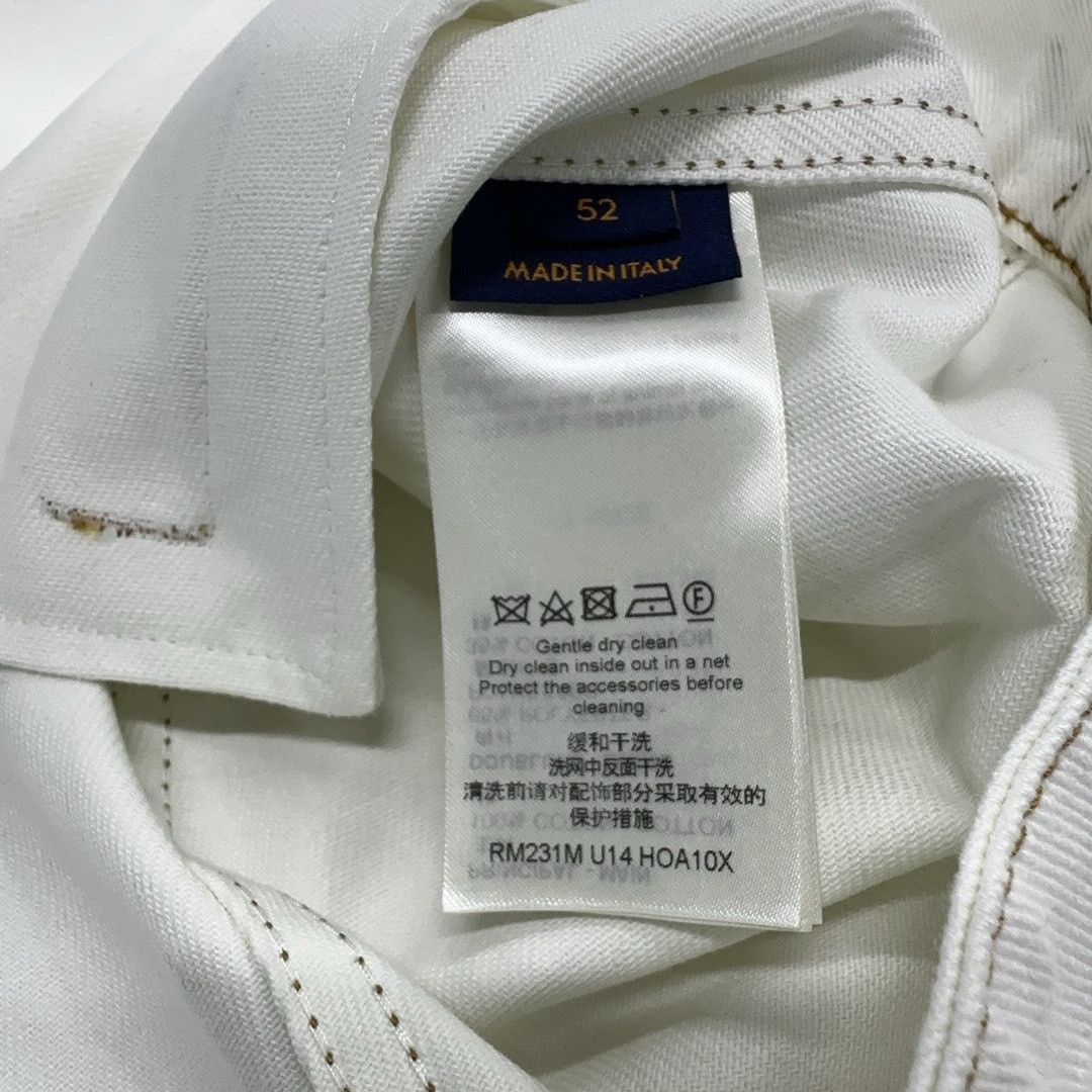 Louis Vuitton Louis Vuitton Spray Paint Denim Jacket Size 52 Size US L / EU 52-54 / 3 - 4 Thumbnail