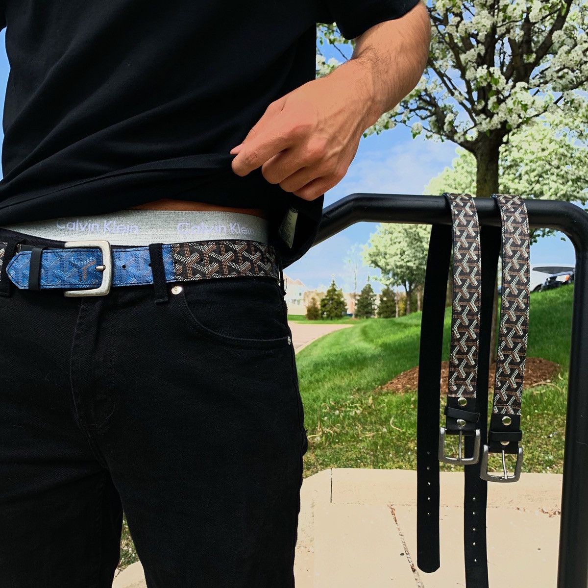 GOYARD FREGATE BELT – OBTAIND