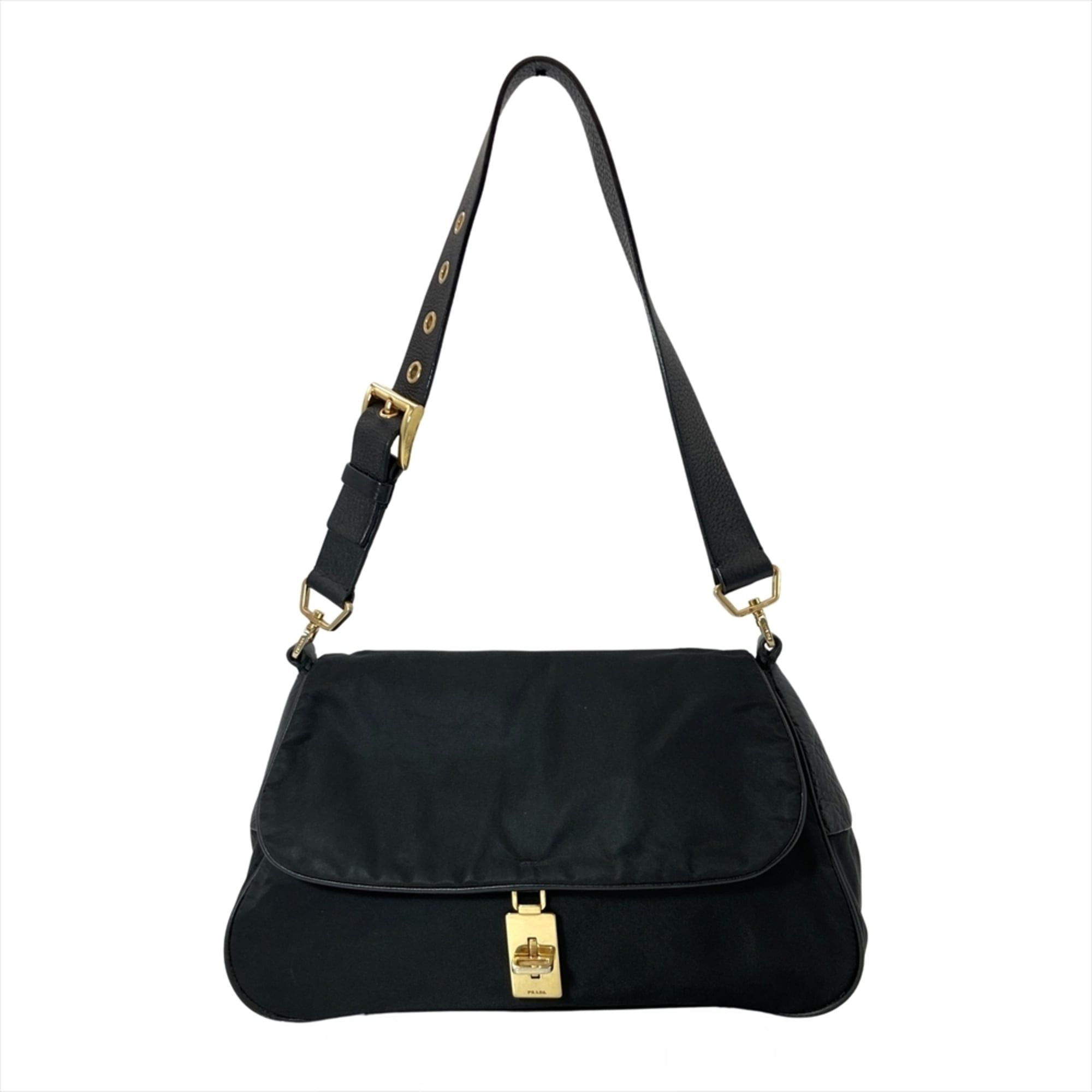 Prada Prada shoulder bag, nylon, black. Size ONE SIZE - 2 Thumbnail