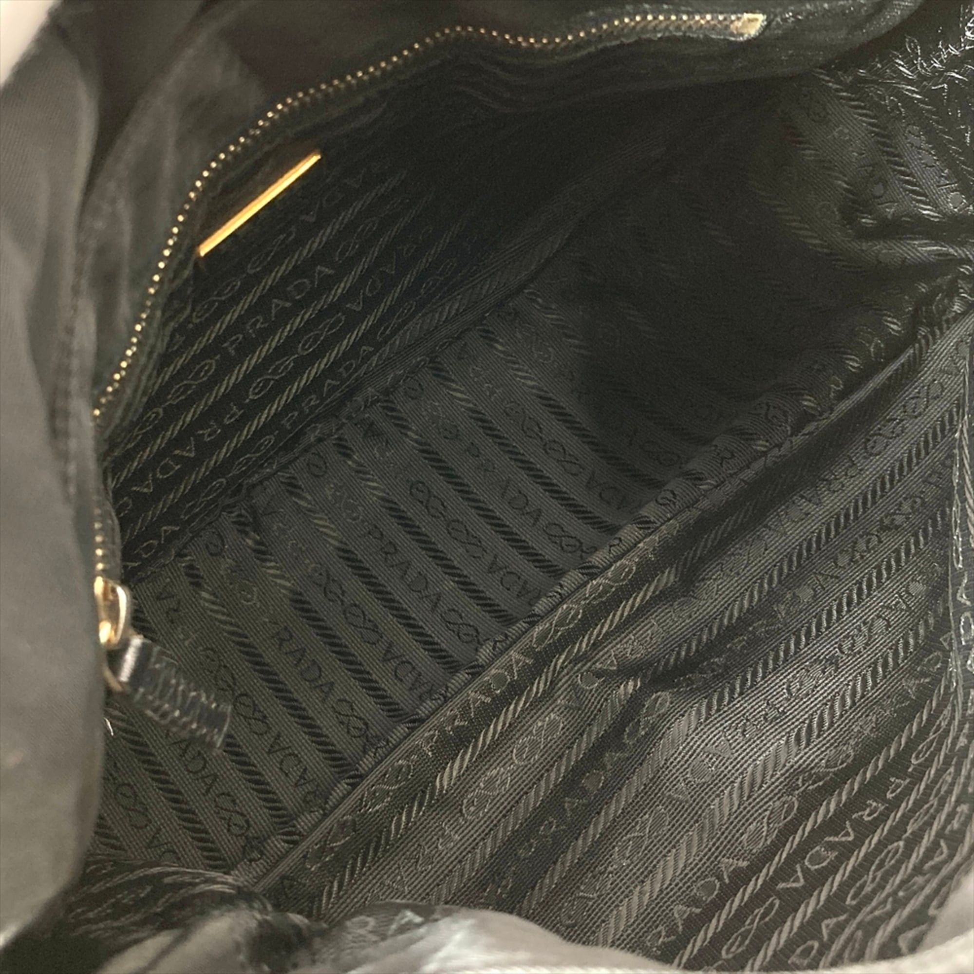 Prada Prada shoulder bag, nylon, black. Size ONE SIZE - 8 Thumbnail