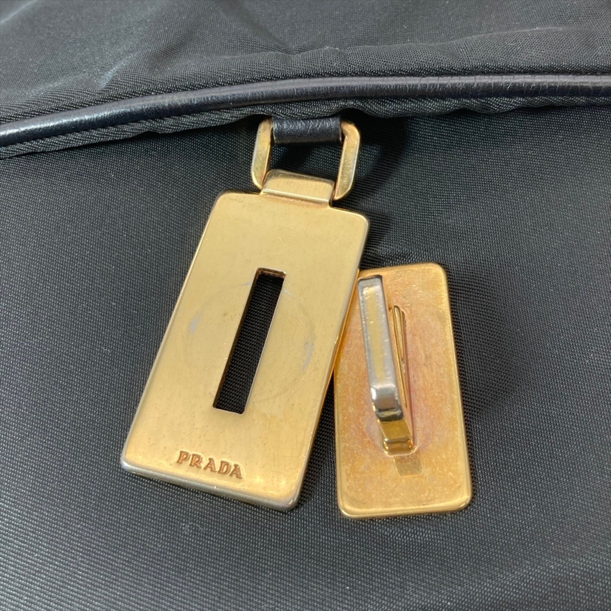 Prada Prada shoulder bag, nylon, black. Size ONE SIZE - 7 Thumbnail