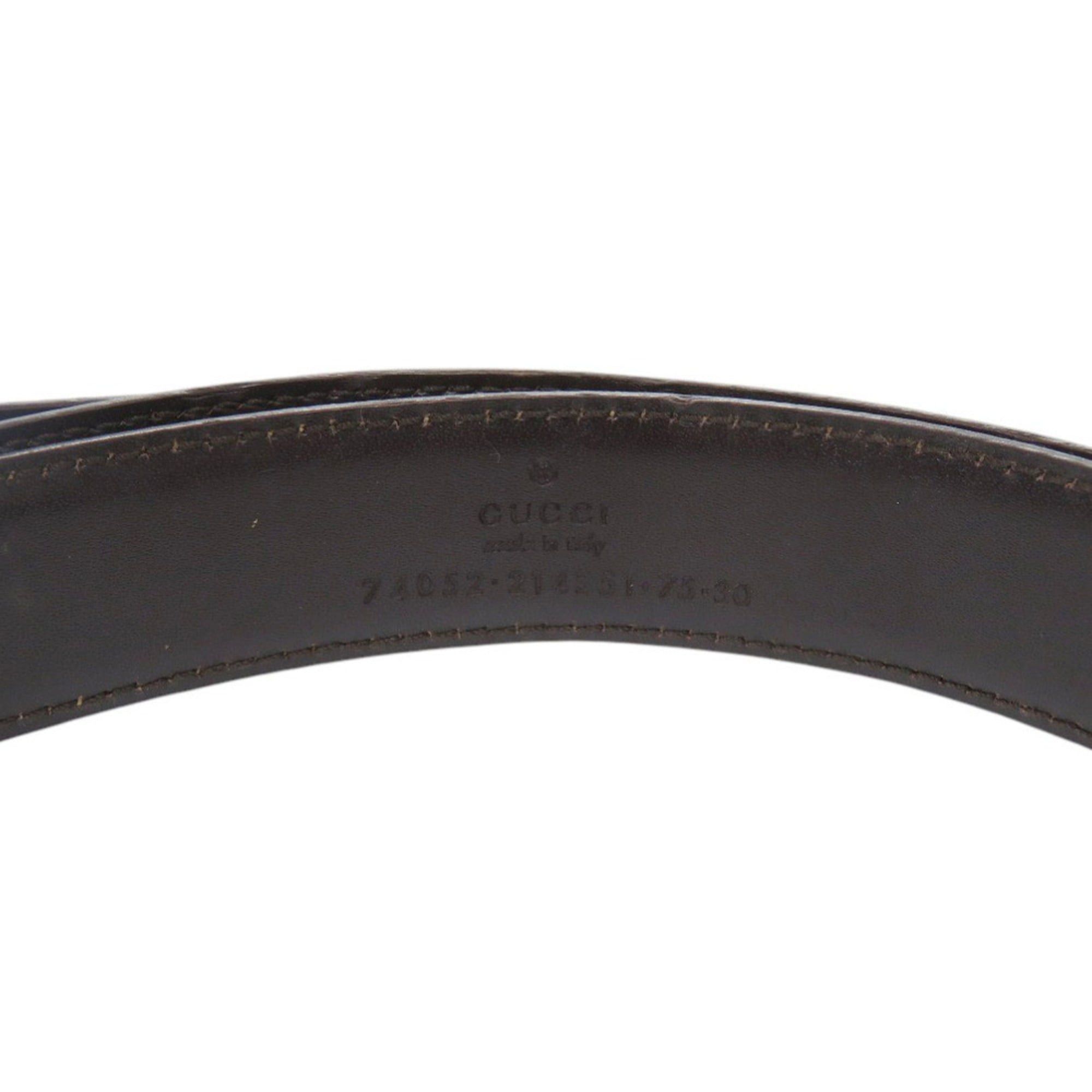 Gucci Gucci Interlocking G Leather Beige Belt 0521GUCCI Size ONE SIZE - 6 Thumbnail